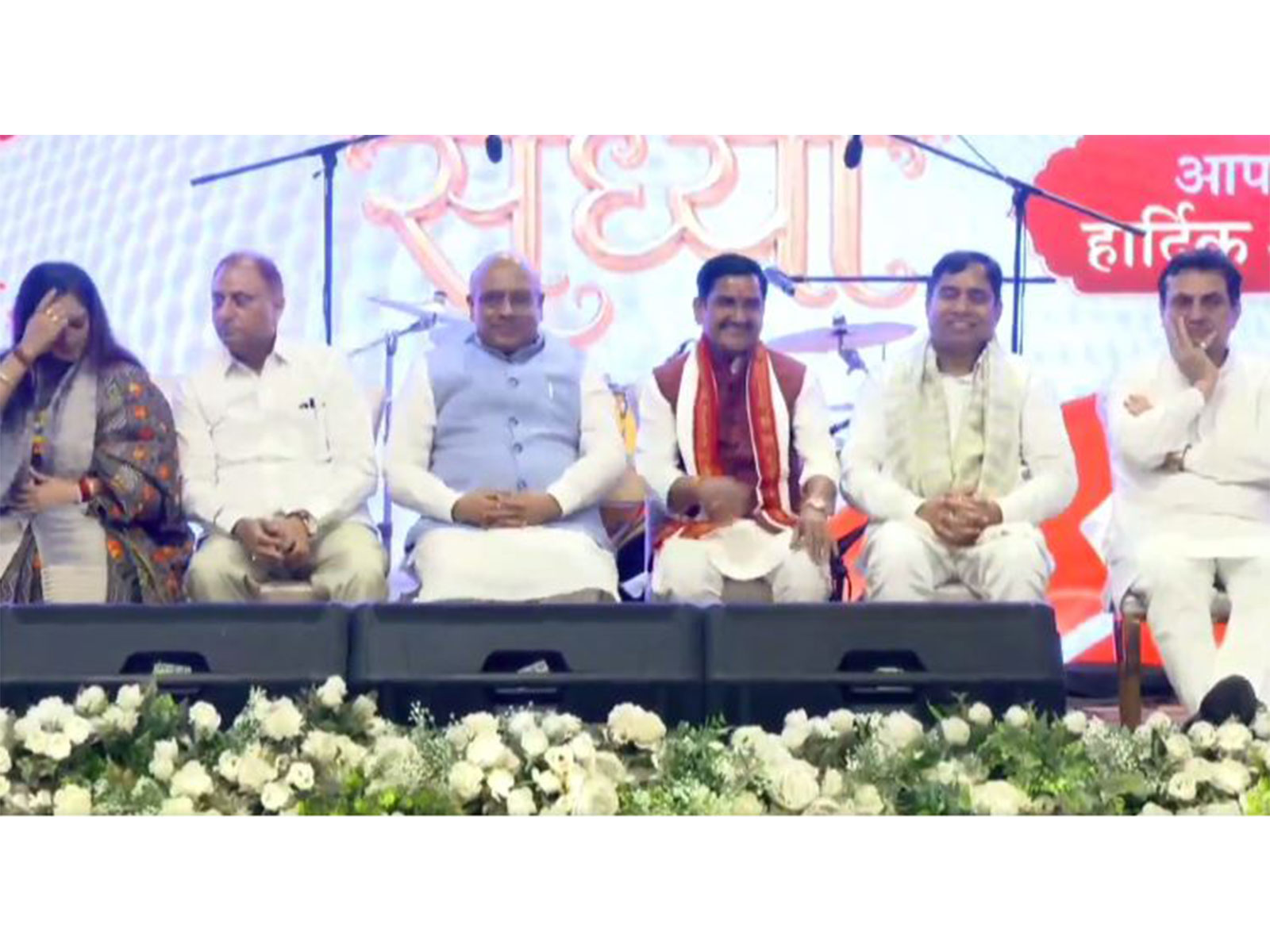 Delhi Assembly Speaker Vijender Gupta aṭtended the event (Photo/ @Gupta_vijender)