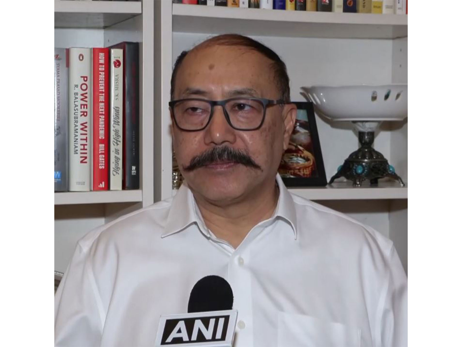 Rajya Sabha MP and former Foreign Secretary Harsh Vardhan Shringla (Photo/ANI)