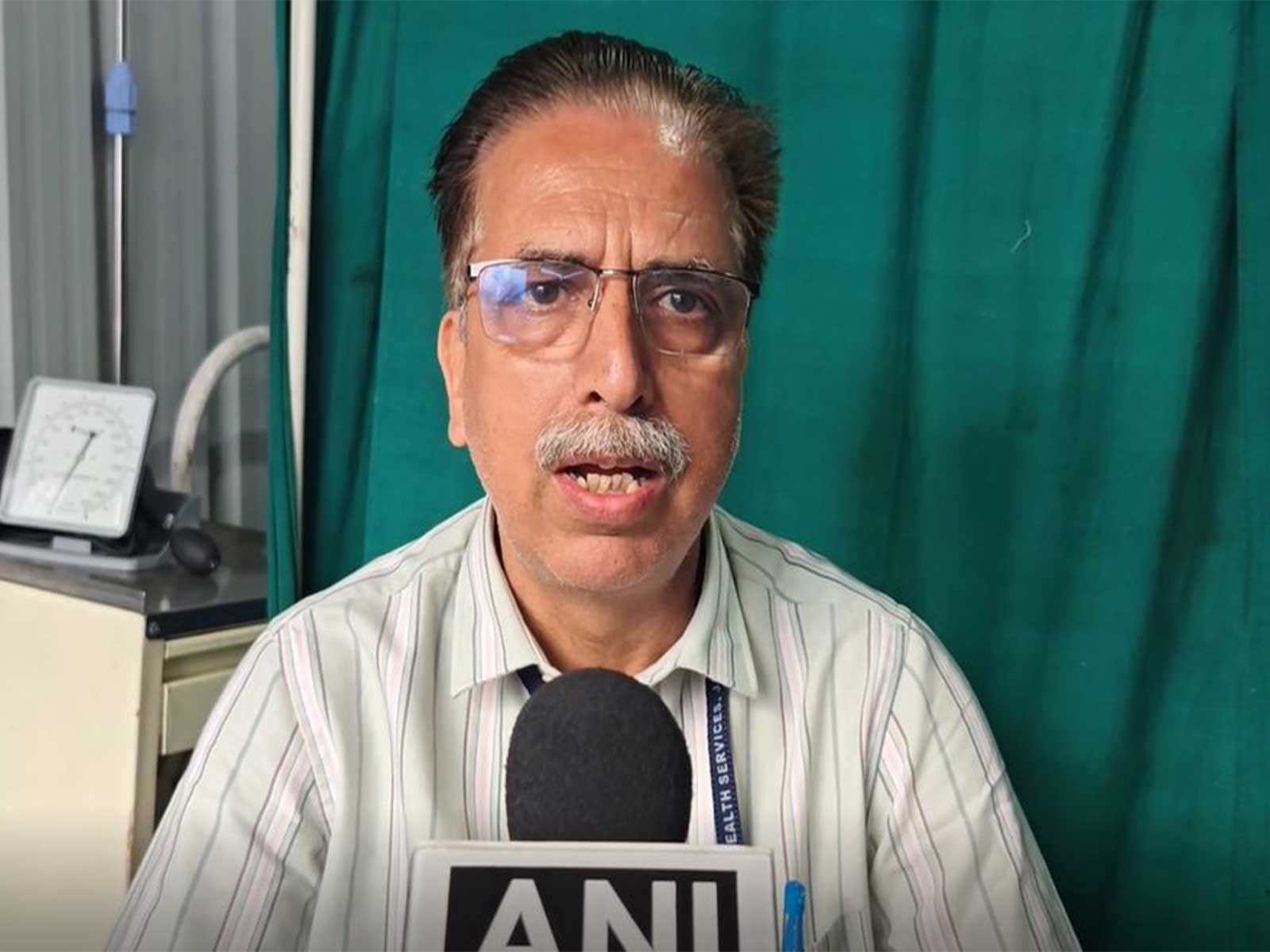 Chief Medical Officer Ramban, Kamal Jee Zadoo (Photo/ANI)