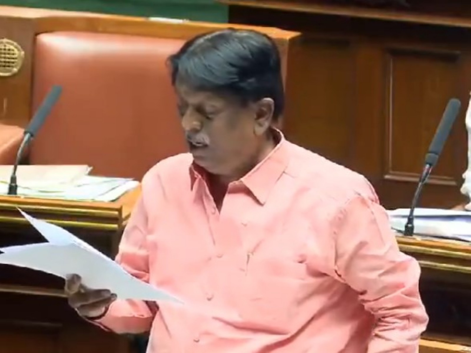 Janata Dal (Secular) MLA MT Krishnappa  (File Photo: ANI)