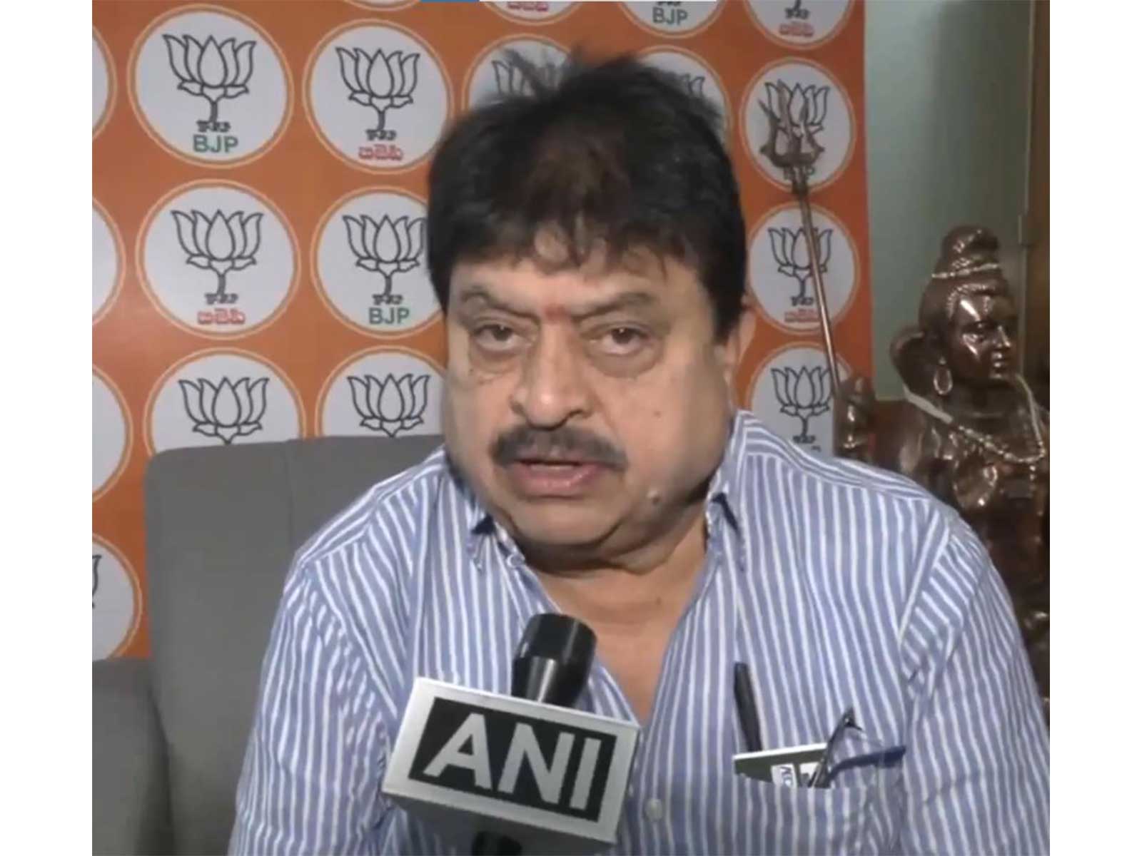 Telangana BJP President N Ramchander Rao (Photo/ANI)