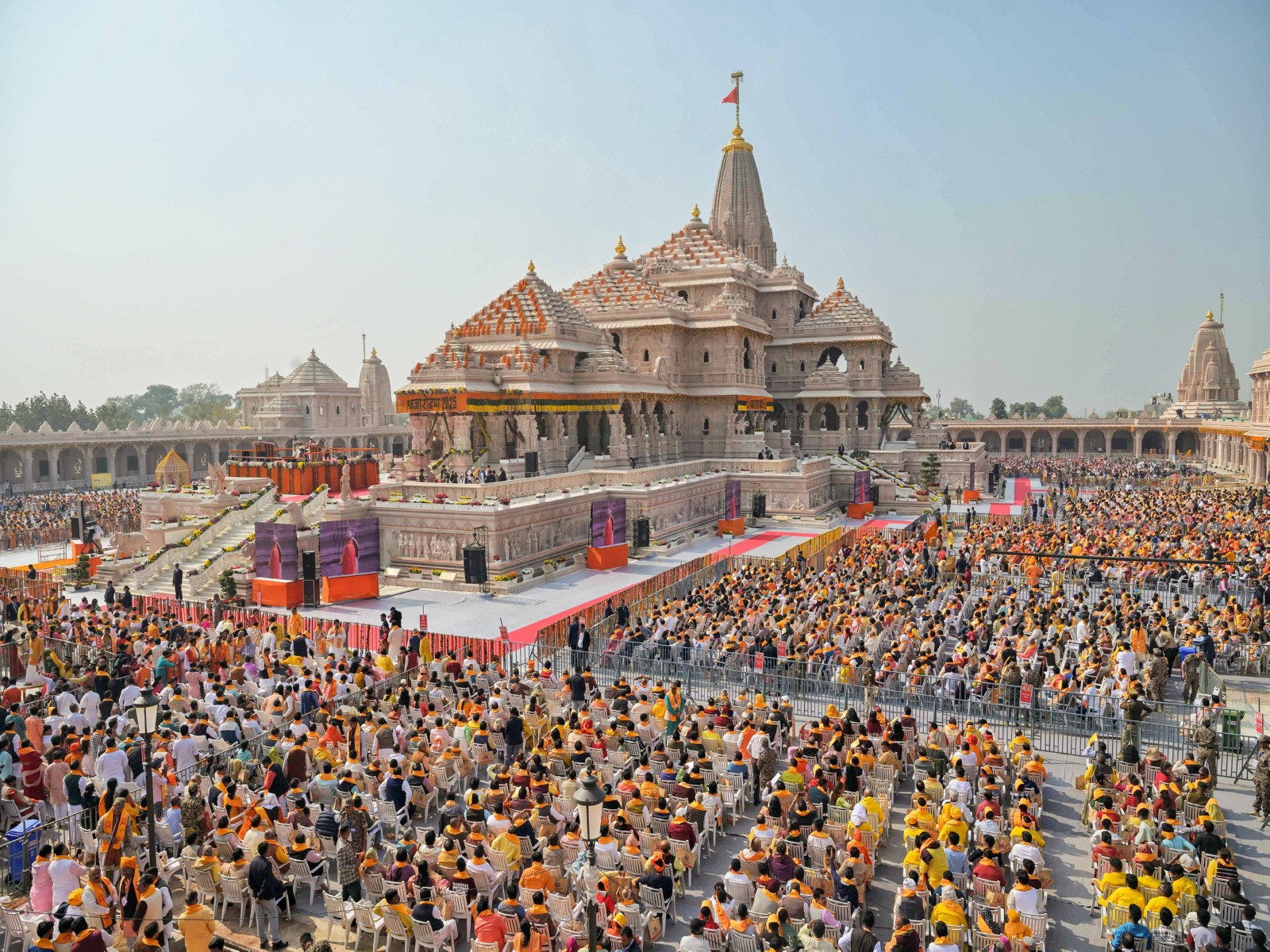 Shri Ramjanmbhoomi Mandir in Ayodhya (File Photo/ANI) Shri Ramjanmbhoomi Mandir in Ayodhya (File Photo/ANI)