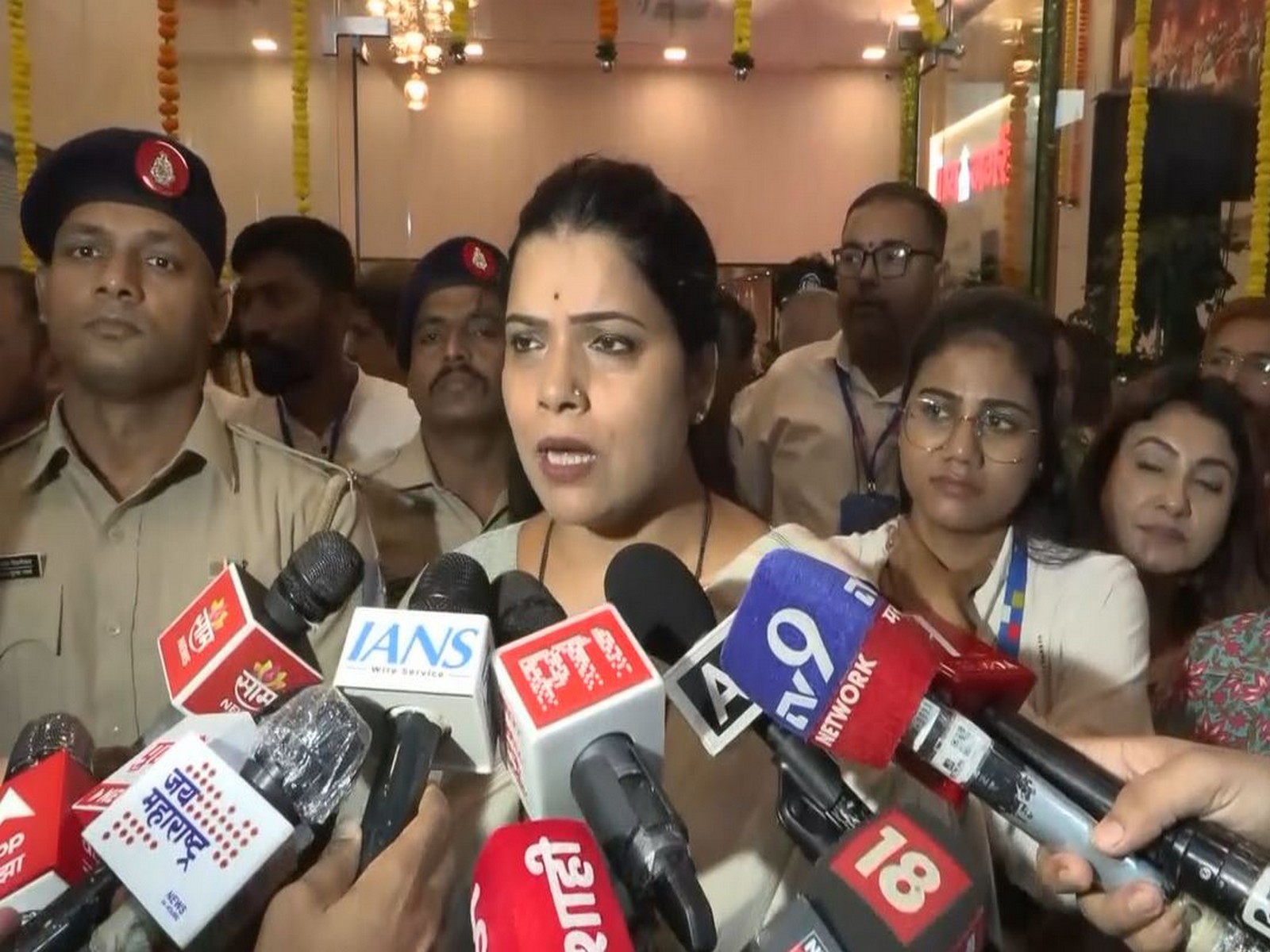 Mumbai Mayor Ritu Tawde (Photo/ANI) Mumbai Mayor Ritu Tawde (Photo/ANI)