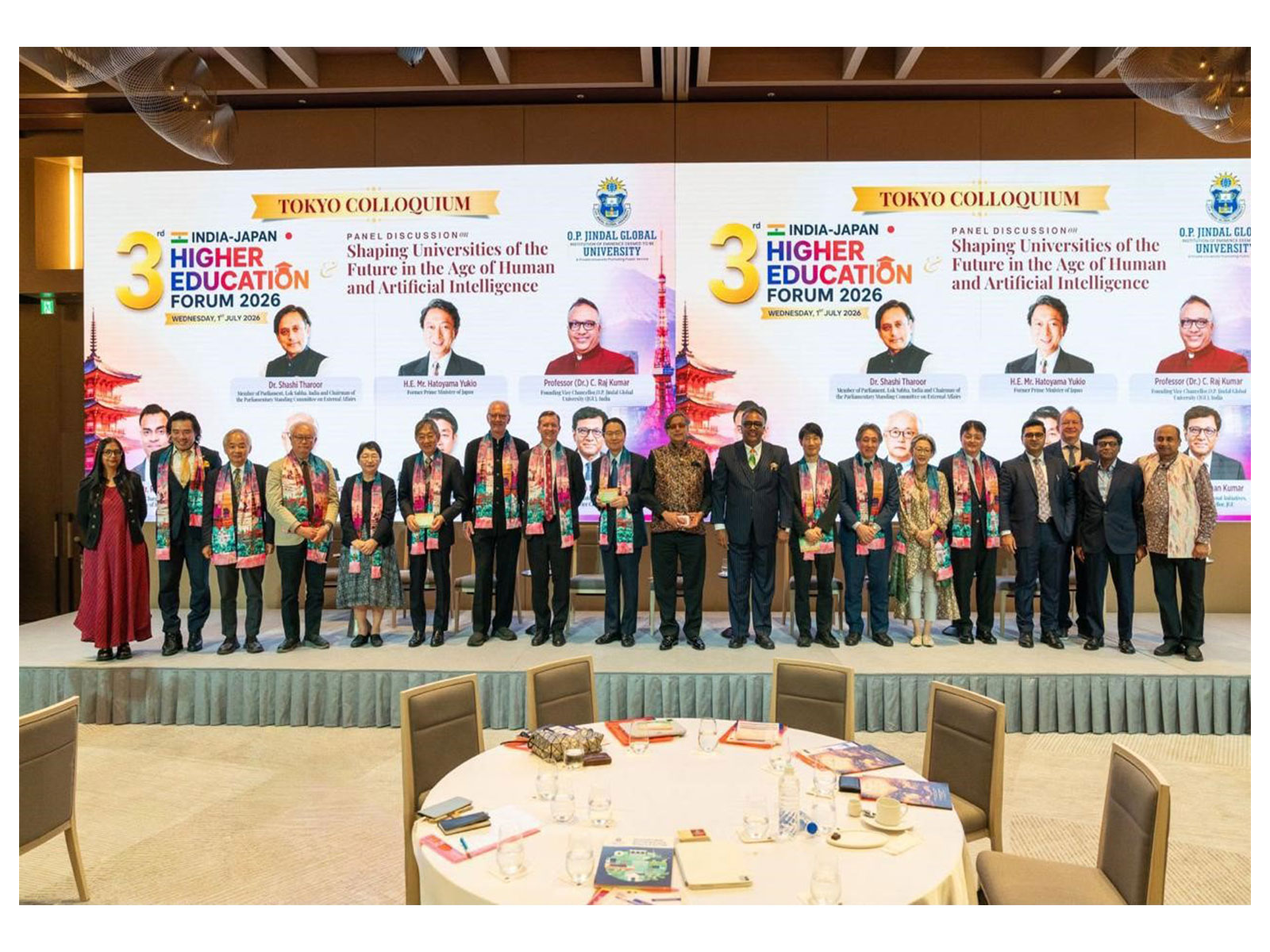 Former Prime Minister of Japan Yukio Hatoyama Addresses JGU’s India–Japan Higher Education Forum 2026