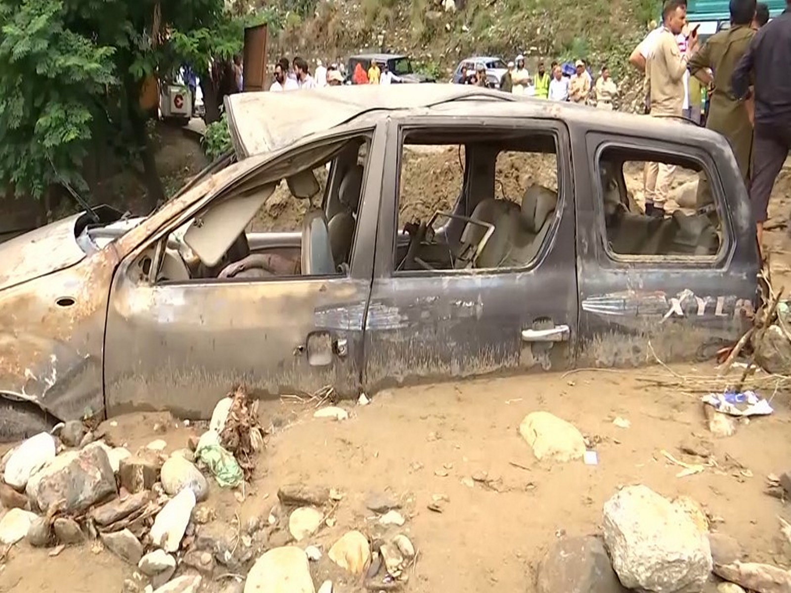 Flash floods disrupt Chenab Valley (Photo/ANI)