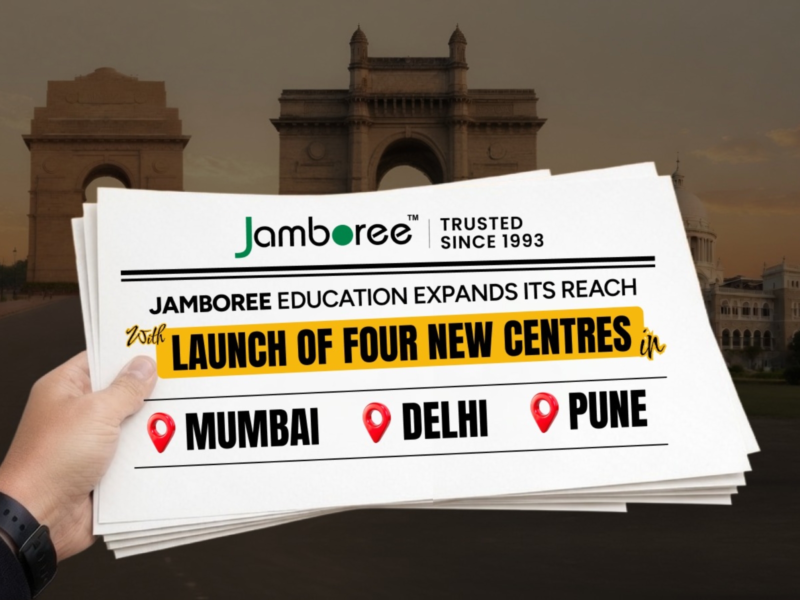 Jamboree Education Expands Its Reach with Launch of Four New Centres in Mumbai, Delhi, Pune