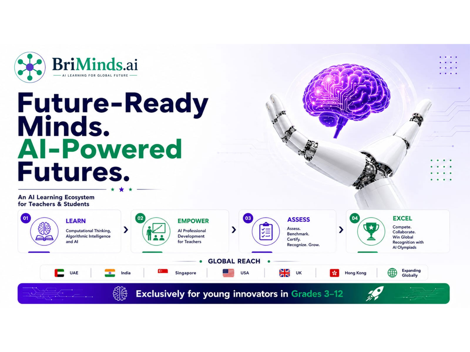 A new AI learning ecosystem from the creators of the world's largest student book-writing platform brings future-ready AI skills to millions
