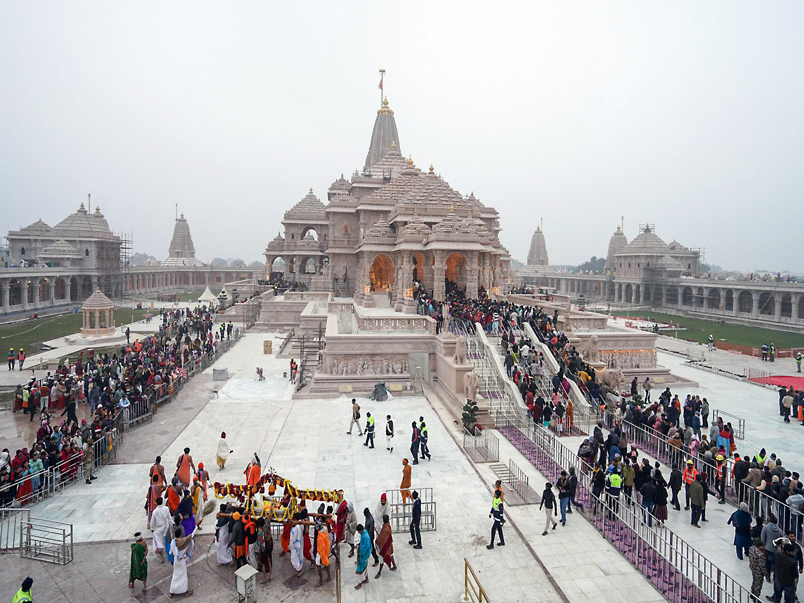 Visual of Ayodhya's Ram Mandir (File Photo/ANI)