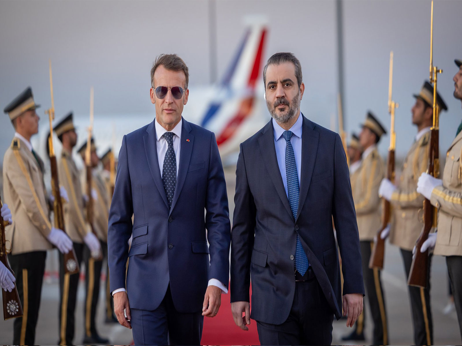 French President Emmanuel Macron and Syrian Foreign Minister Assad Hasan al-Shaibani (Phtoo: x/@syrianmofaex) French President Emmanuel Macron and Syrian Foreign Minister Assad Hasan al-Shaibani (Phtoo: x/@syrianmofaex)