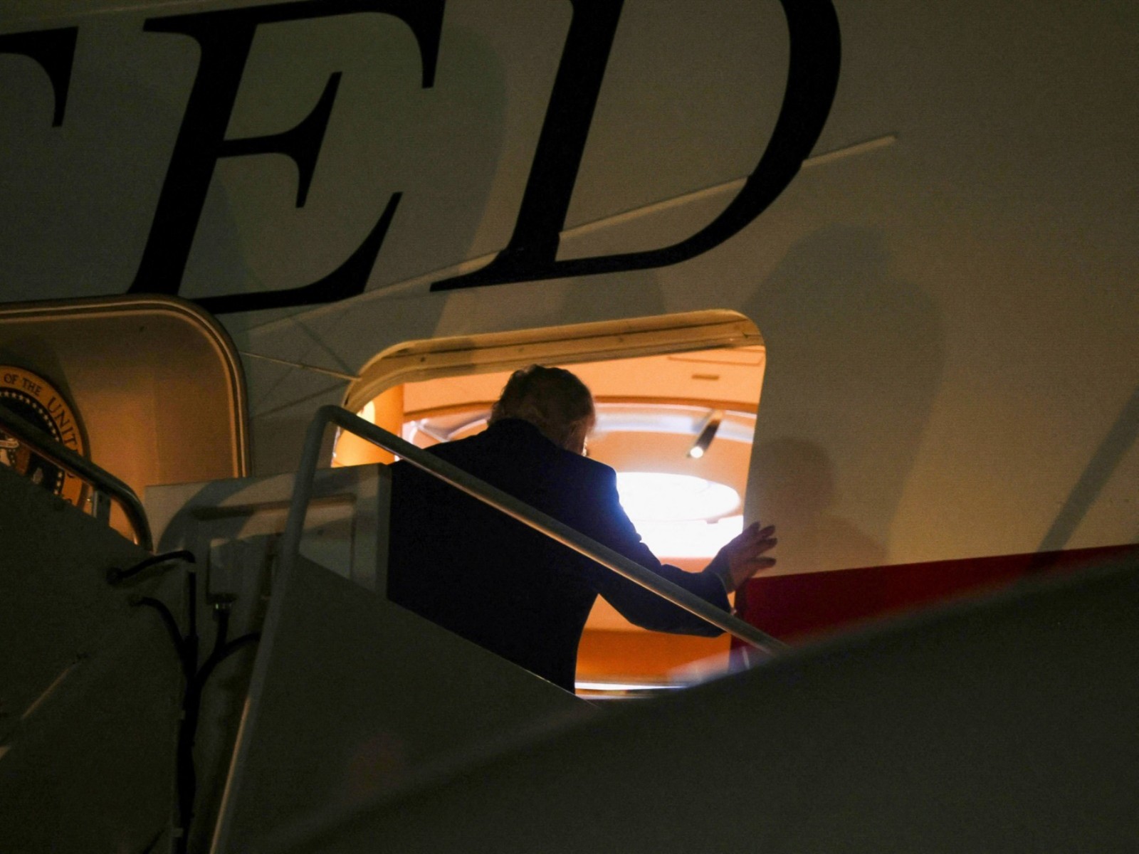 US President Donald Trump departs Joint Base Andrews to attend the NATO Summit (Photo/Reuters) US President Donald Trump departs Joint Base Andrews to attend the NATO Summit (Photo/Reuters)
