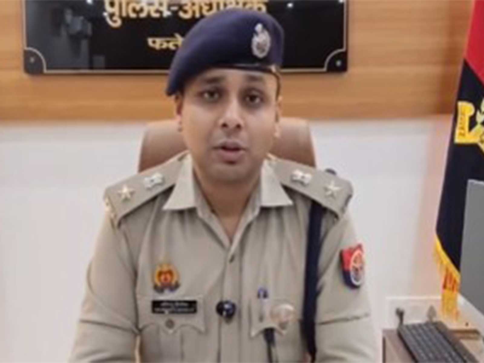 SP Abhimanyu Manglik (Photo/Fatehpur Police) SP Abhimanyu Manglik (Photo/Fatehpur Police)