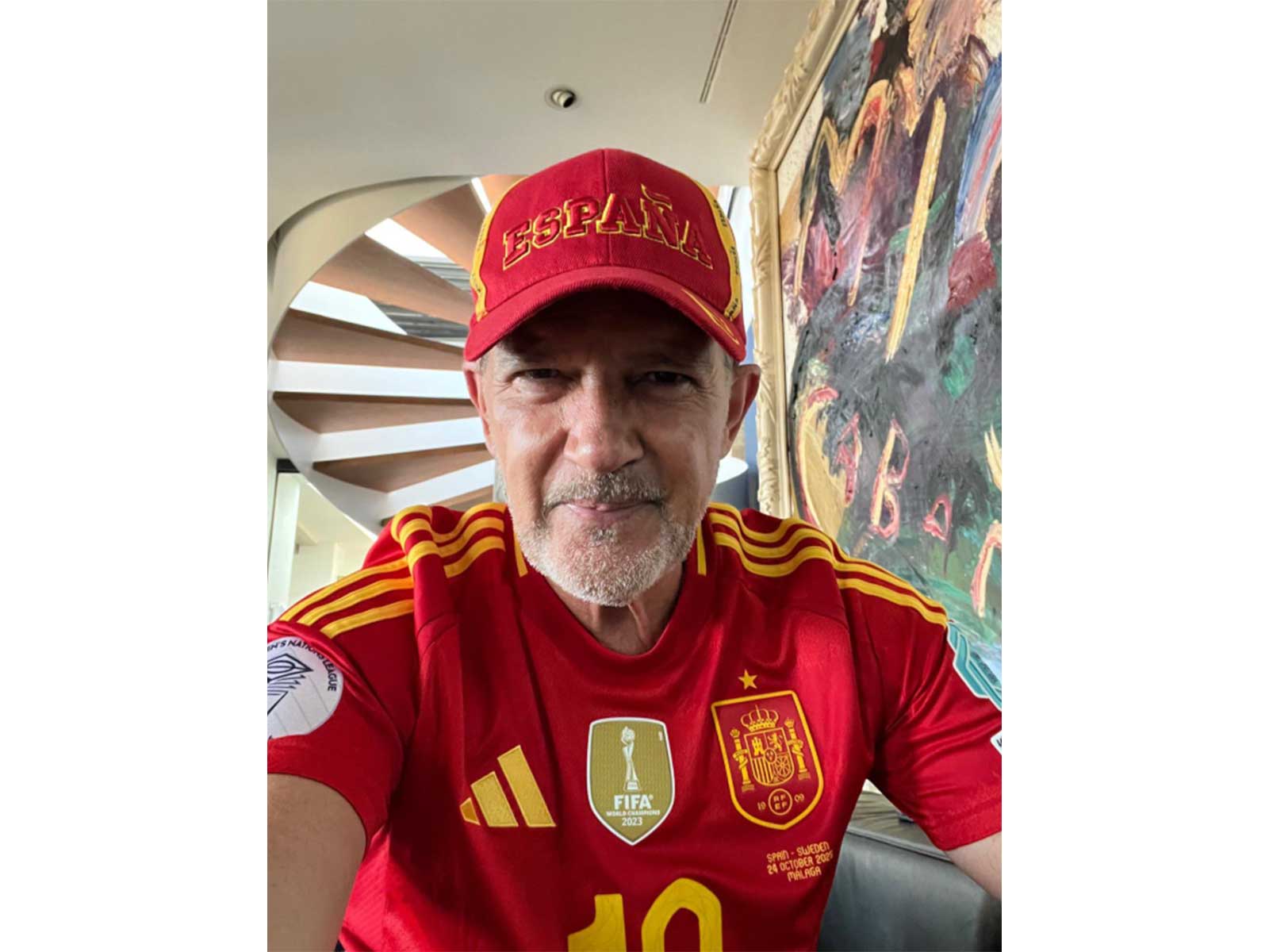 Antonio Banderas (Photo/X/@antoniobanderas) Antonio Banderas (Photo/X/@antoniobanderas)