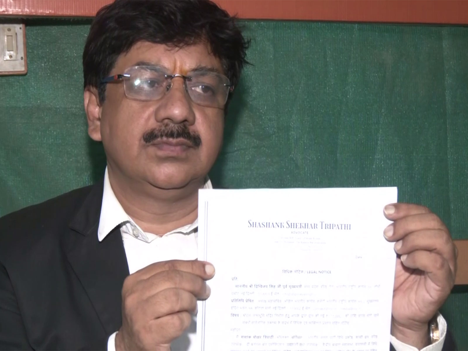 Advocate and BJP leader Shashank Shekhar Tripathi (Photo/ANI)