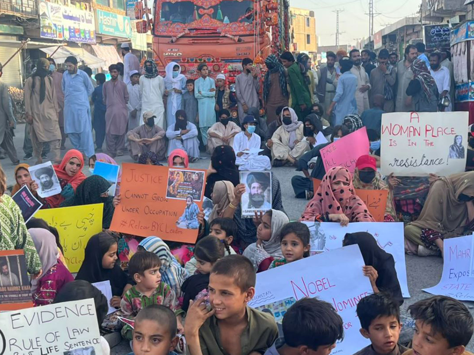 A Baloch protest in Quetta (Photo/@BalochYakjehtiC) A Baloch protest in Quetta (Photo/@BalochYakjehtiC)
