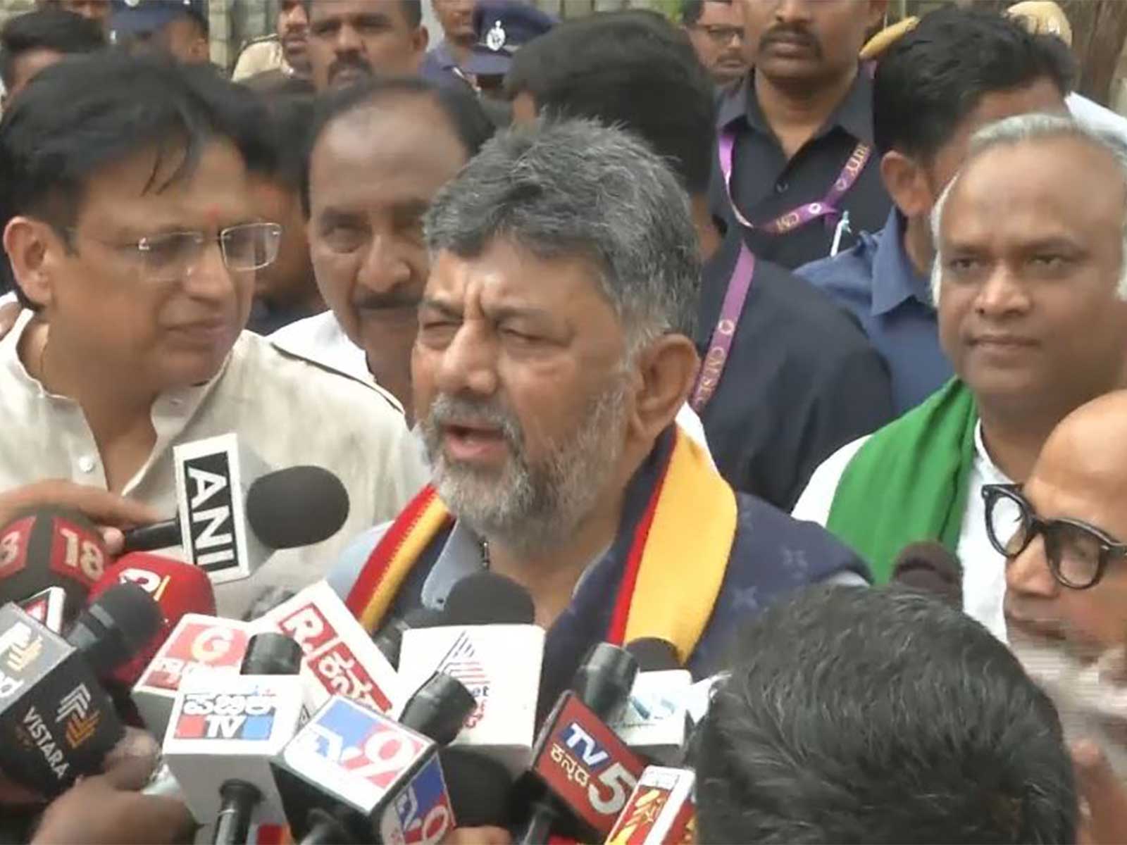 Karnataka Chief Minister D K Shivakumar (Photo/ANI)