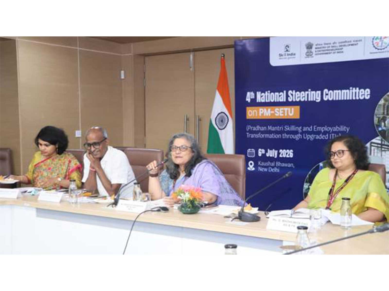 4th National Steering Committee (NSC) meeting of PM-SETU (Photo/ANI)