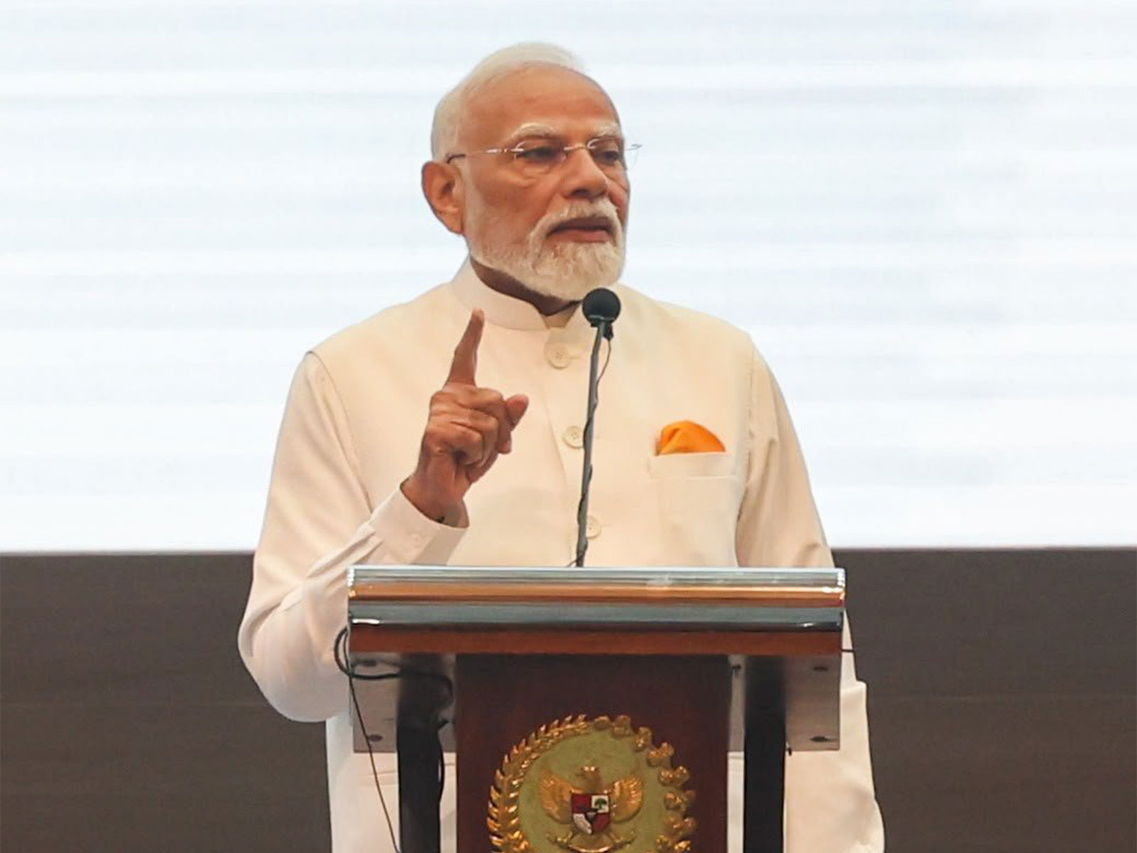 Prime Minister Narendra Modi addresses Indonesia's Parliament (Photo/X@Narendramodi)