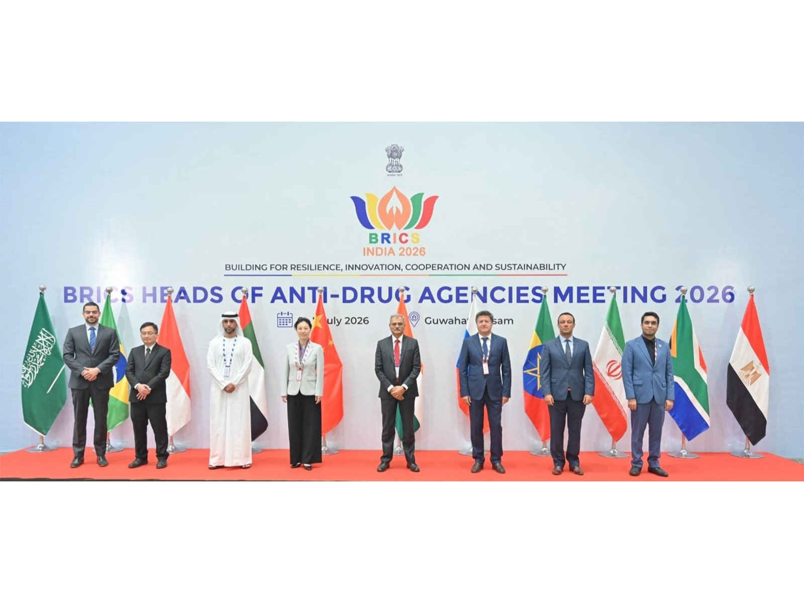 BRICS Heads of Anti-Drug Agencies (Photo/X/@narcoticsbureau)