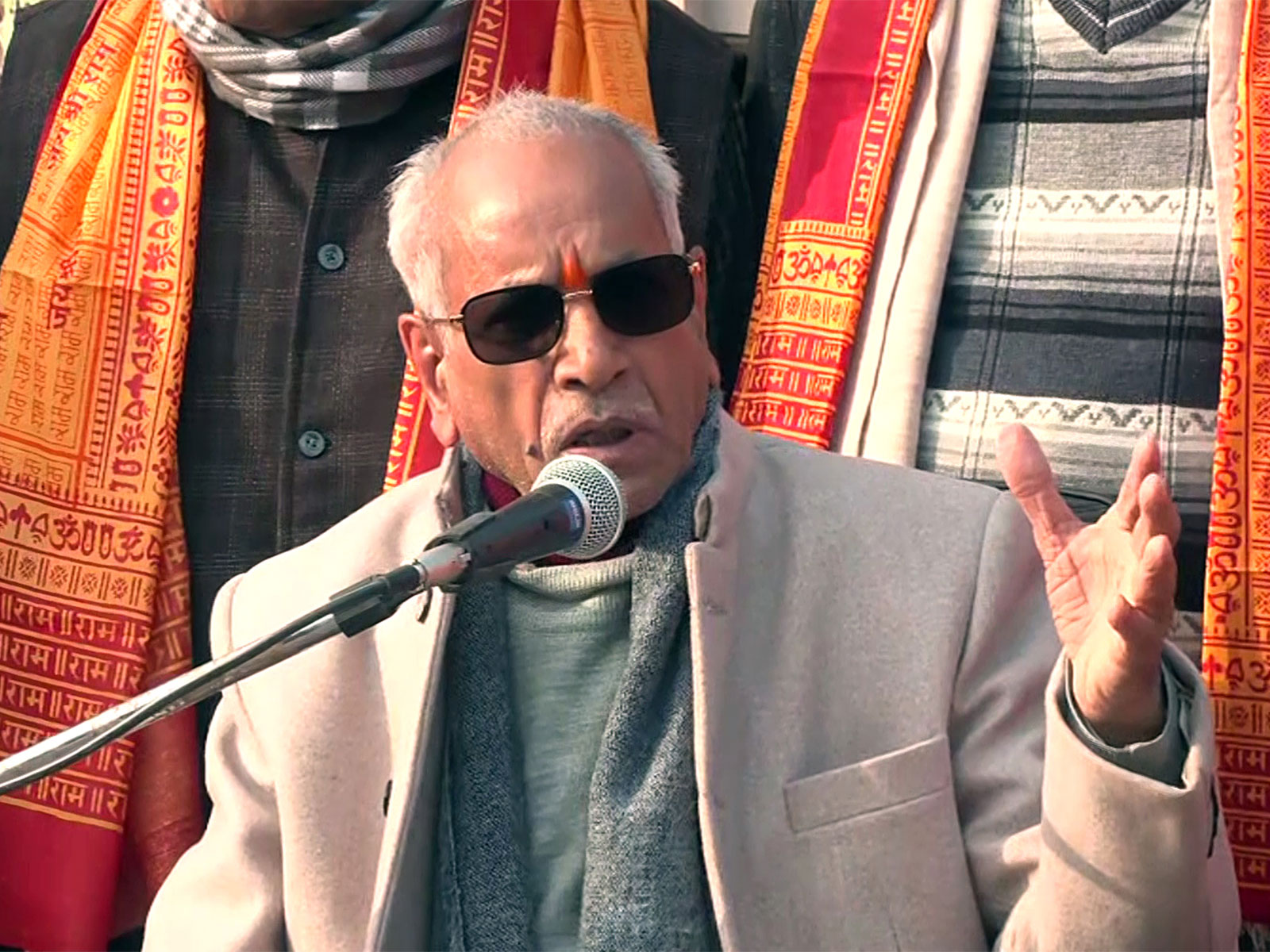 Former General Secretary of Shri Ram Janmabhoomi Teerth Kshetra trust, Champat Rai (File photo/ANI)