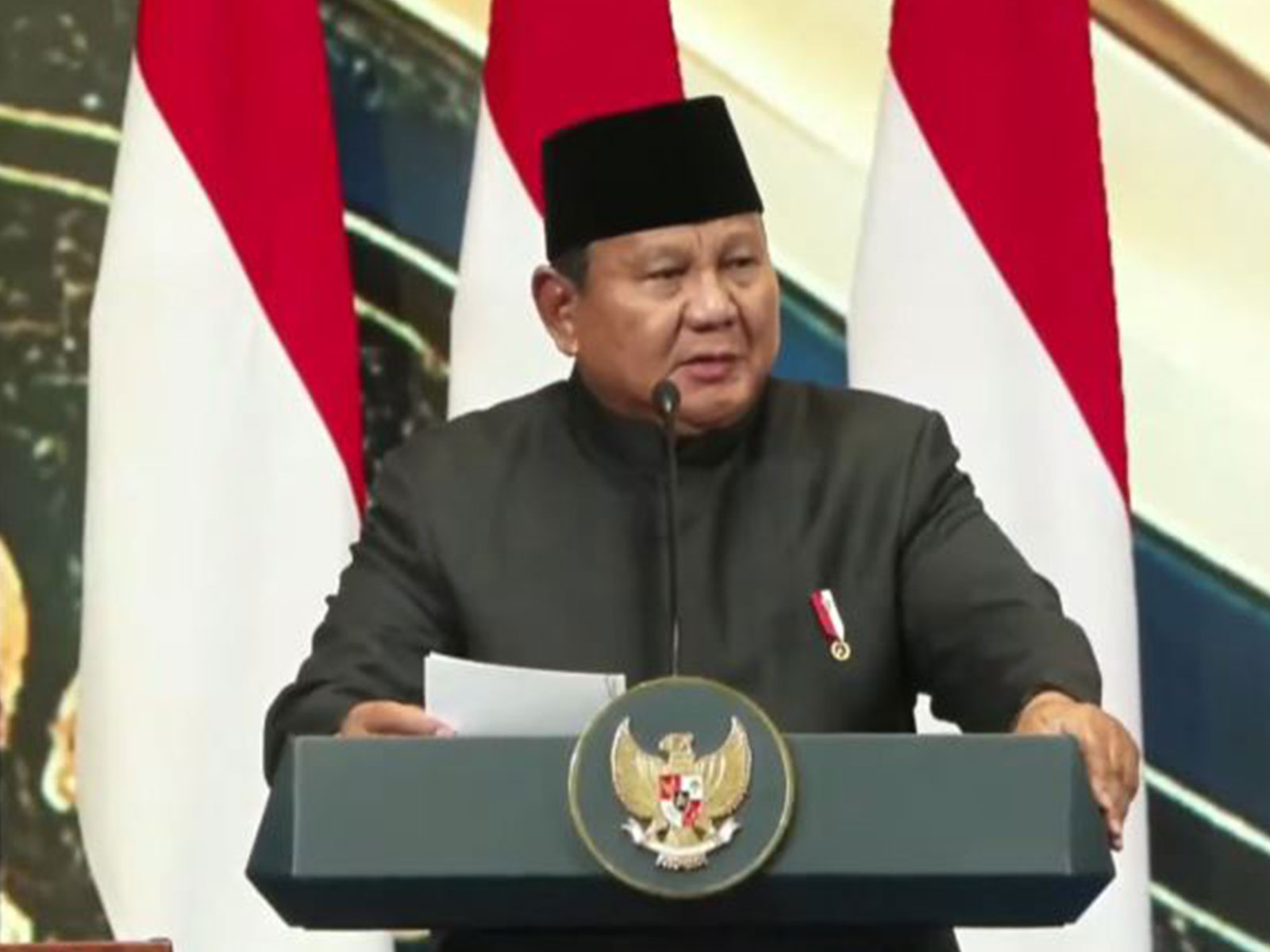 Indonesian President Prabowo Subianto (Photo/ Youtube@MEAIndia)