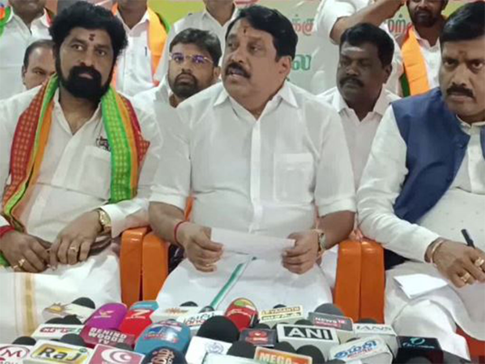 Tamil Nadu BJP President Nainar Nagendran (Photo/ANI)