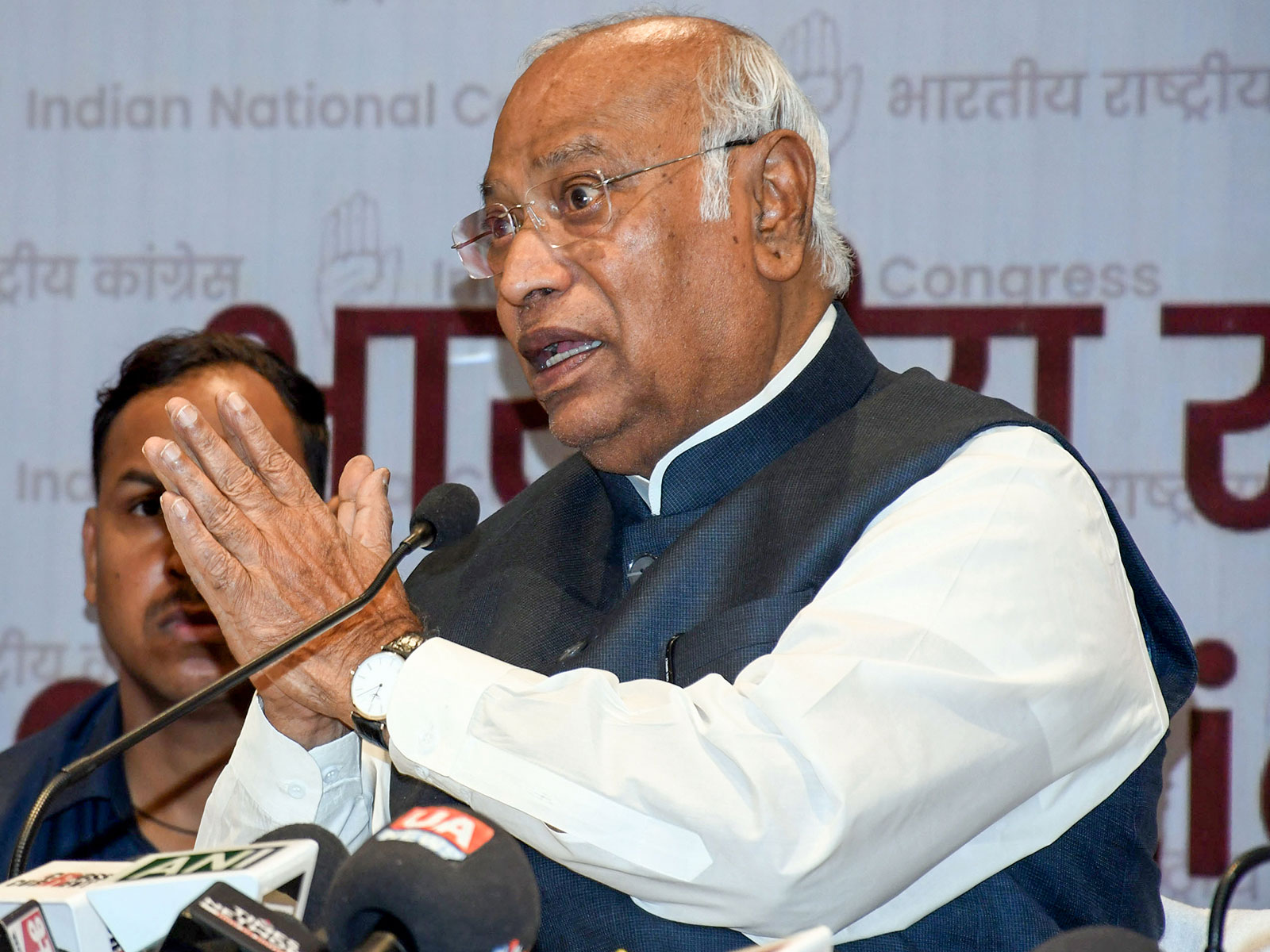 Congress President Mallikarjun Kharge (File Photo/ANI)