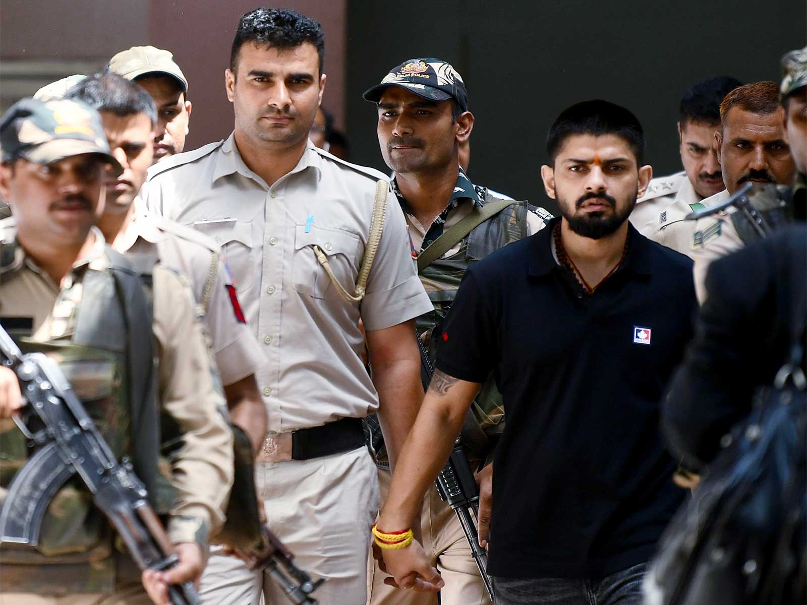 Gangster Lawrence Bishnoi (File Photo/ANI)