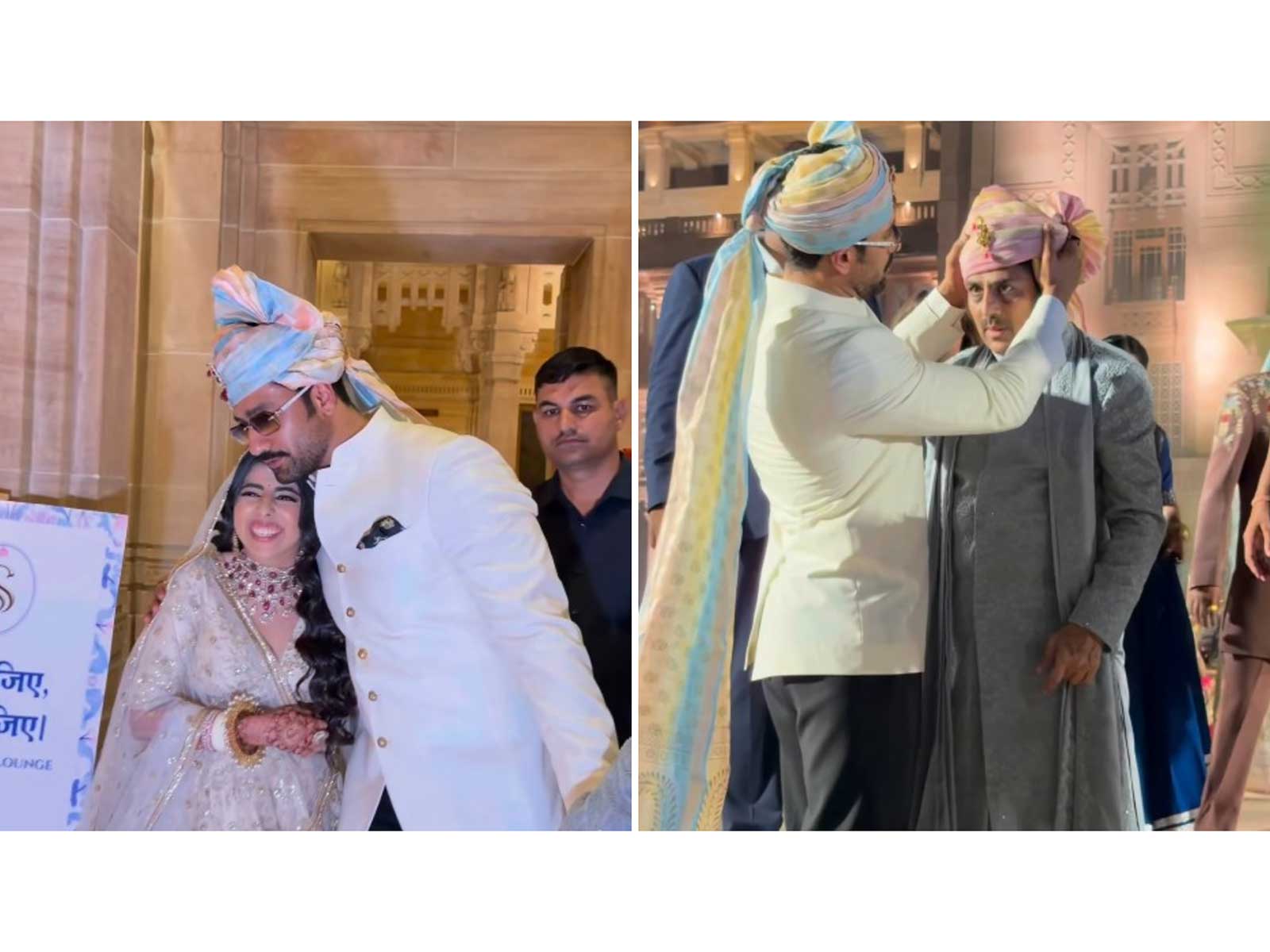 Vicky Kaushal at Shailesh Lodha's daughter's wedding (Photos/instagram/@pintoplaneevents) Vicky Kaushal at Shailesh Lodha's daughter's wedding (Photos/instagram/@pintoplaneevents)