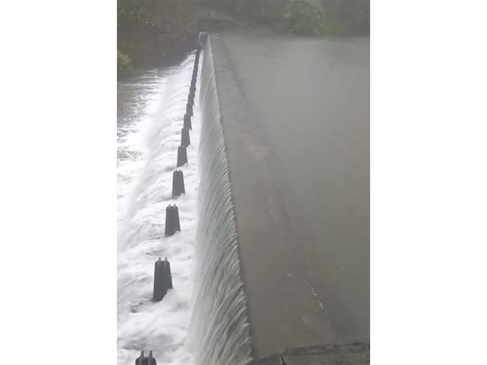 Tulsi Lake overflows (Photo/X@mybmc)
