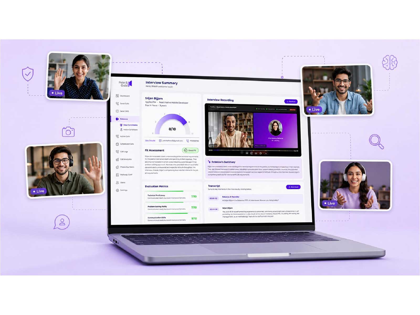 US Staffing Firm PTP Introduces Rebecca AI in India to solve hiring challenges