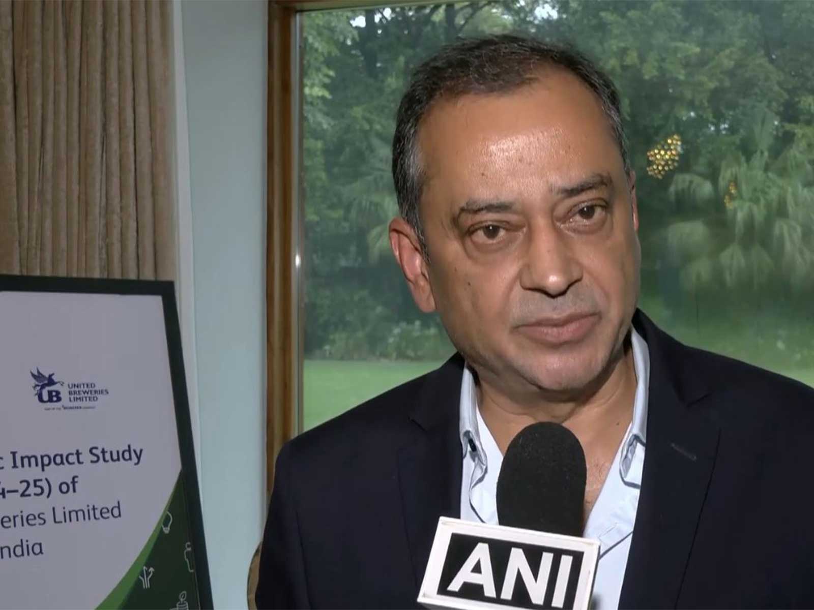  Brewers Association of India Director General Vinod Giri (Photo/ ANI)