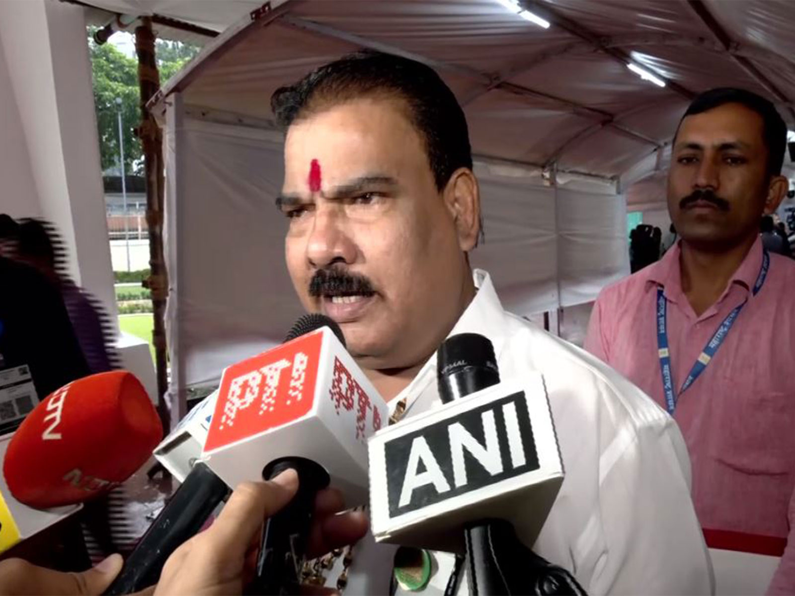 Shiv Sena MLA Sanjay Gaikwad (Photo/ANI) Shiv Sena MLA Sanjay Gaikwad (Photo/ANI)