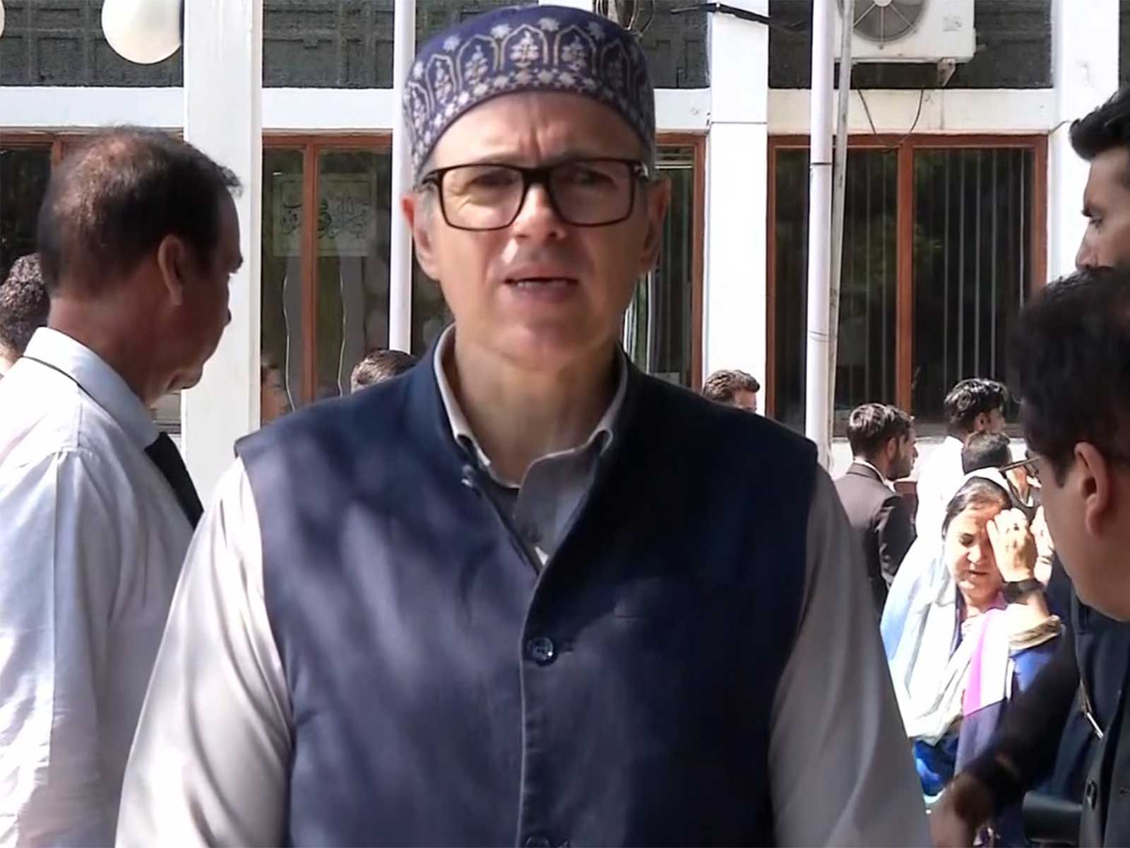 Jammu and Kashmir Chief Minister Omar Abdullah (Photo/ANI)
