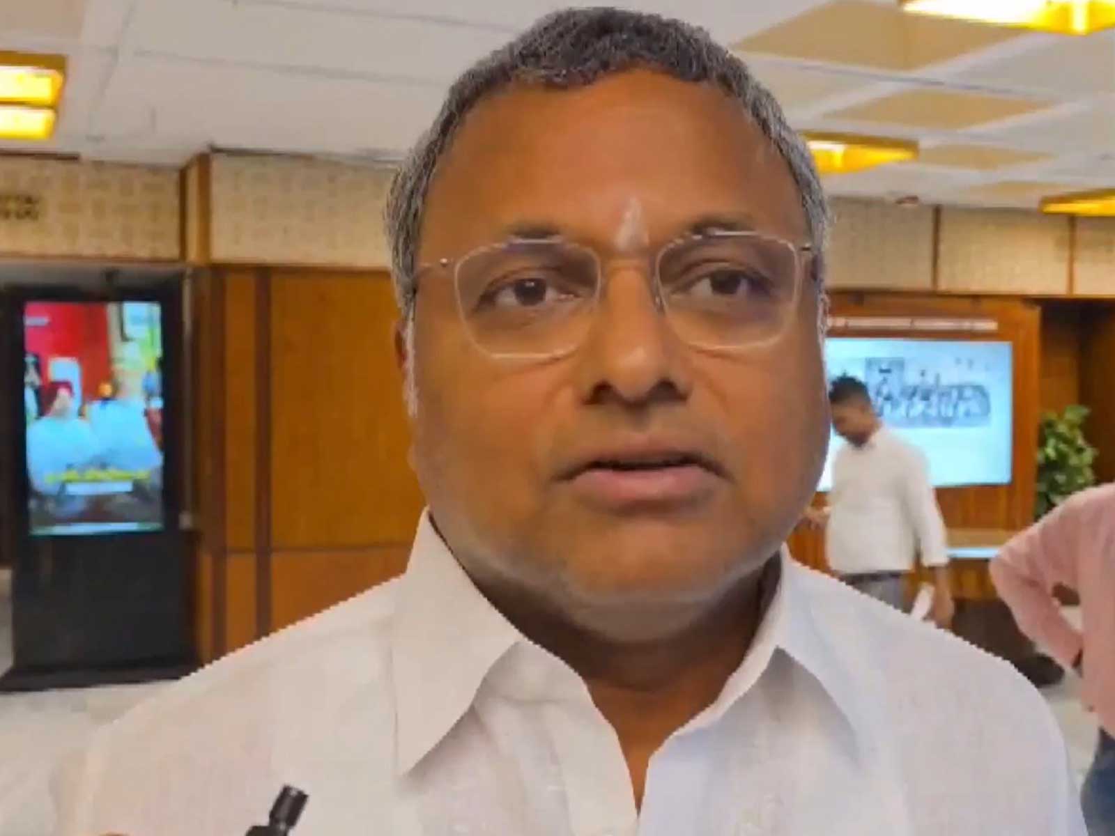 Congress MP Karti Chidambaram (Photo/ANI)