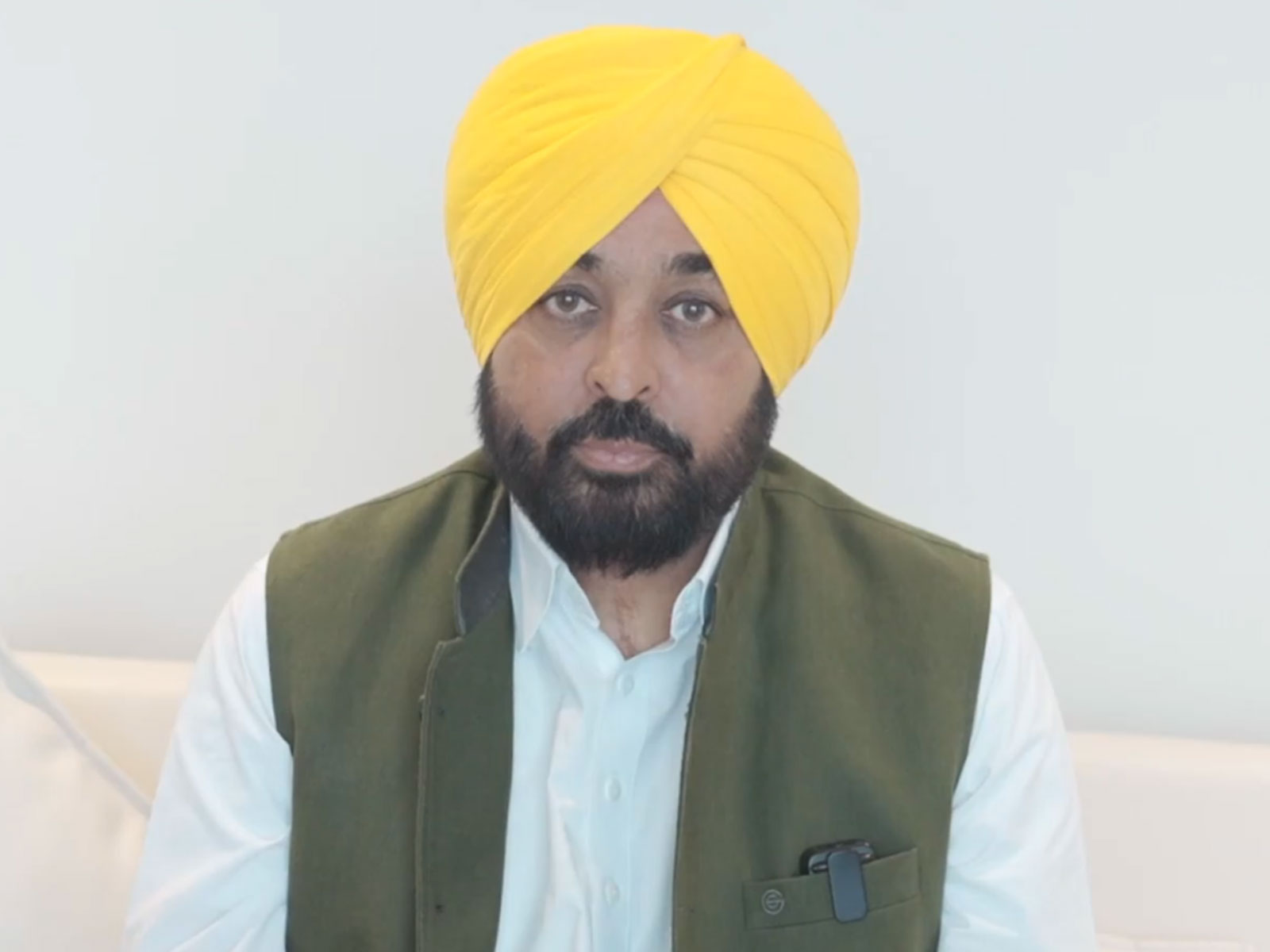 Punjab Chief Minister Bhagwant Mann (Photo/ANI)