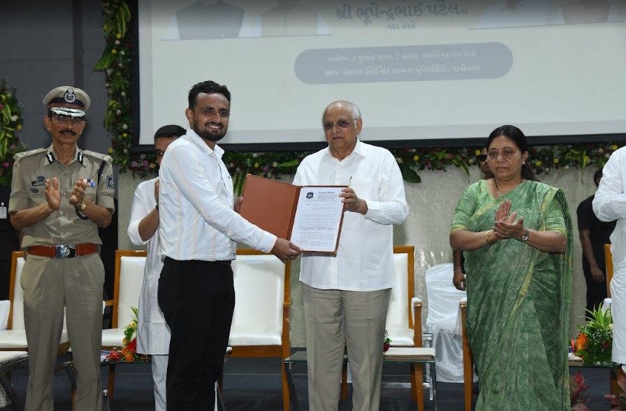 Gujarat CM Bhupendra Patel distributes appointment letters to 449 unarmed&hellip;