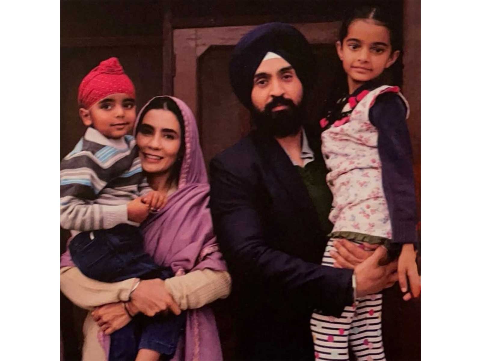Geetika Vidya, Diljit Dosanjh (Photo/Instagram@geetikavidya)