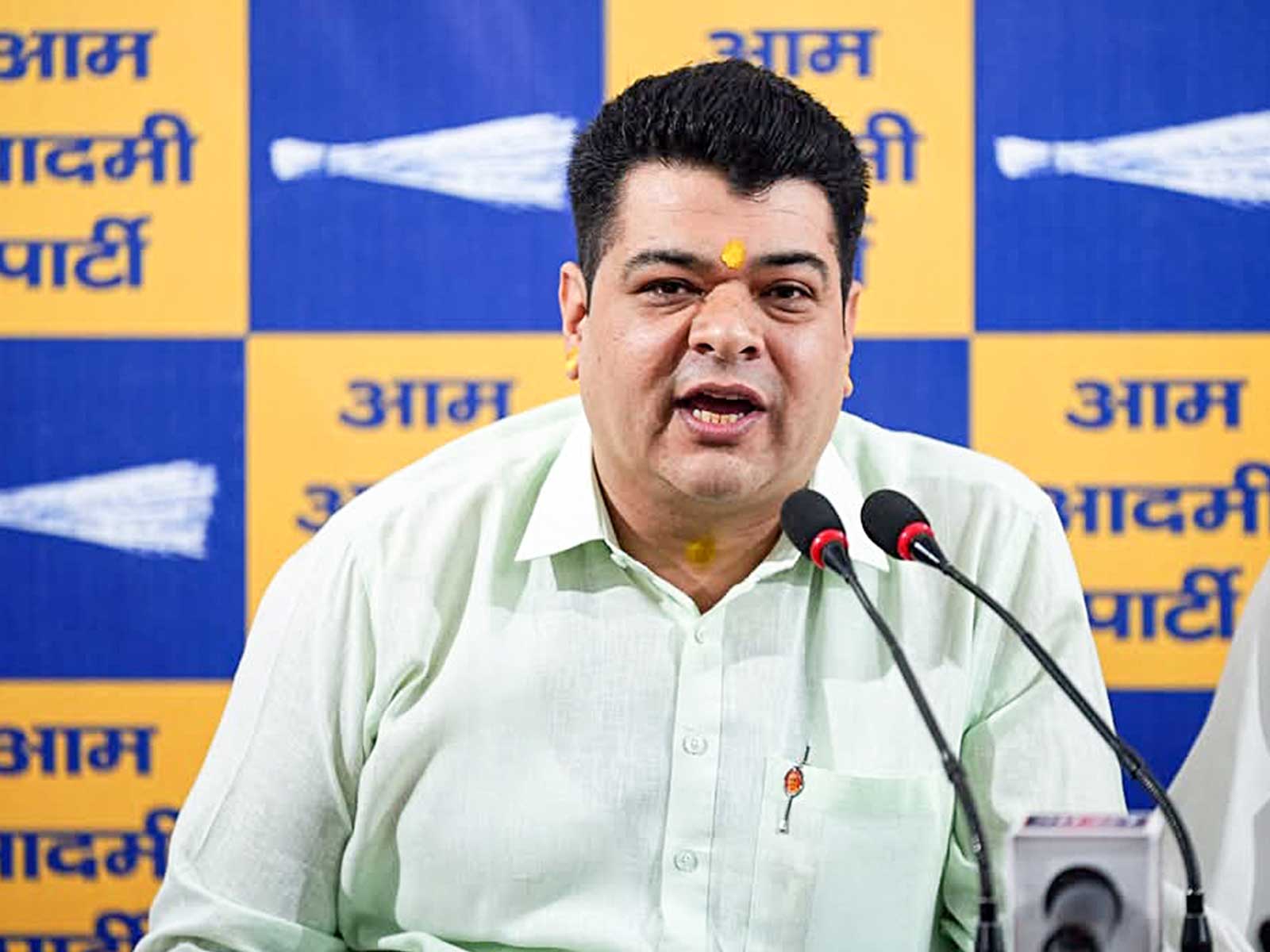AAP Leader Ankush Narang (Photo: ANI) AAP Leader Ankush Narang (Photo: ANI)