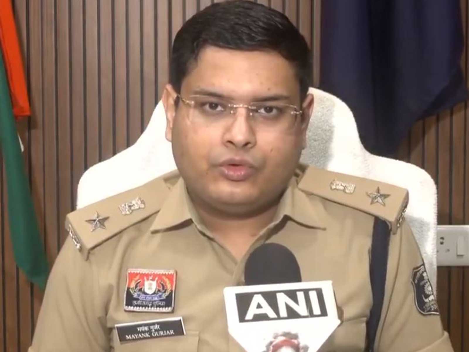 DCP (North) Mayank Gurjar (Photo: ANI)