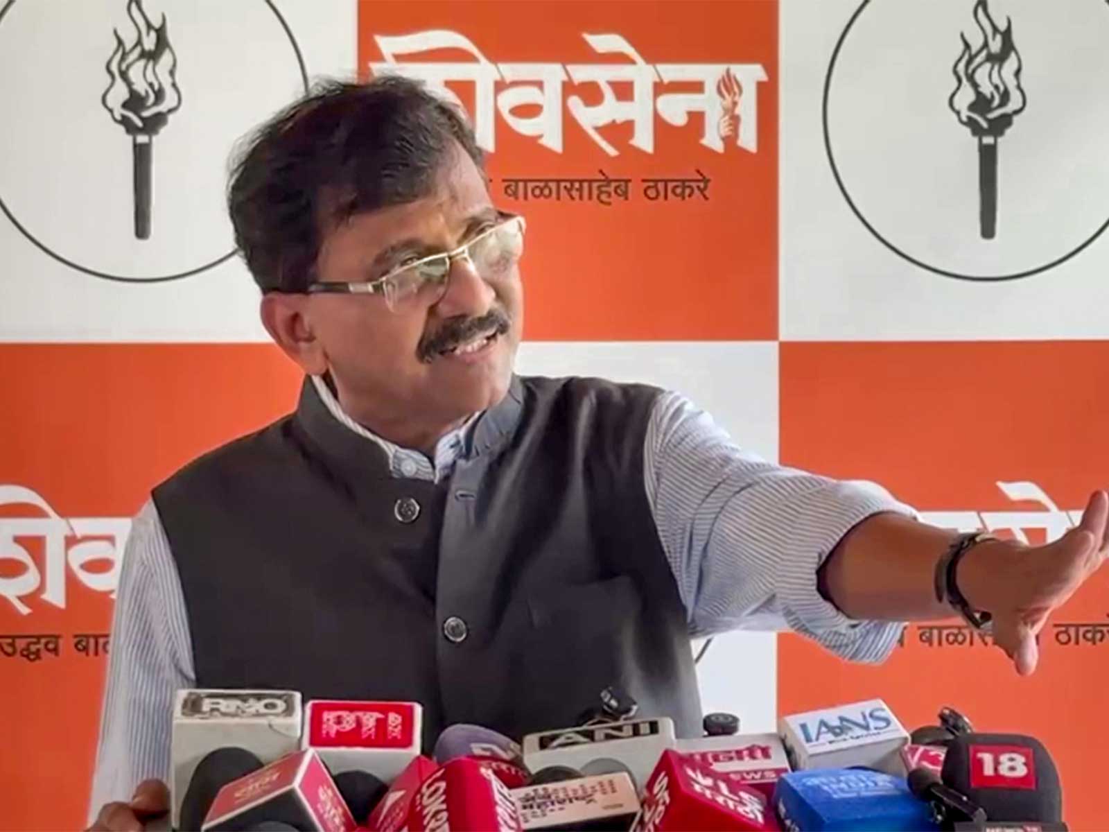 Shiv Sena (UBT) MP Sanjay Raut (File Photo/ANI)