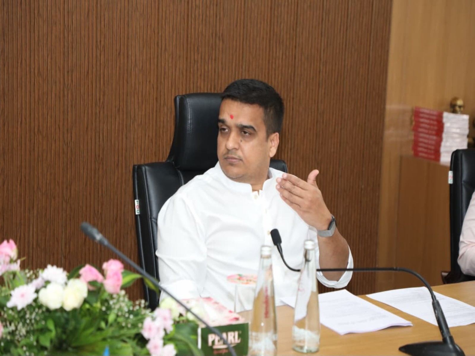 Gujarat Deputy Chief Minister Harsh Sanghavi (Photo/Gujarat CMO)