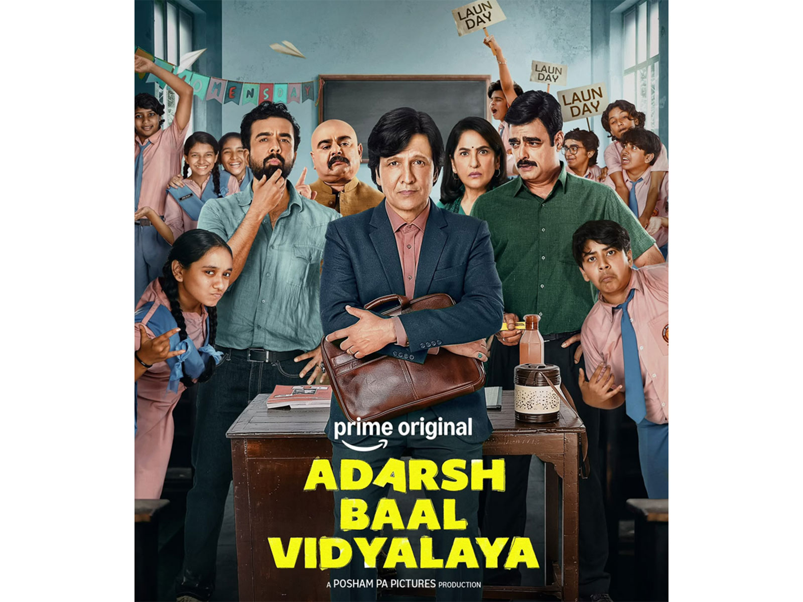 Poster of 'Adarsh Baal Vidyalaya' (Photo/Instagram/@primevideoin)