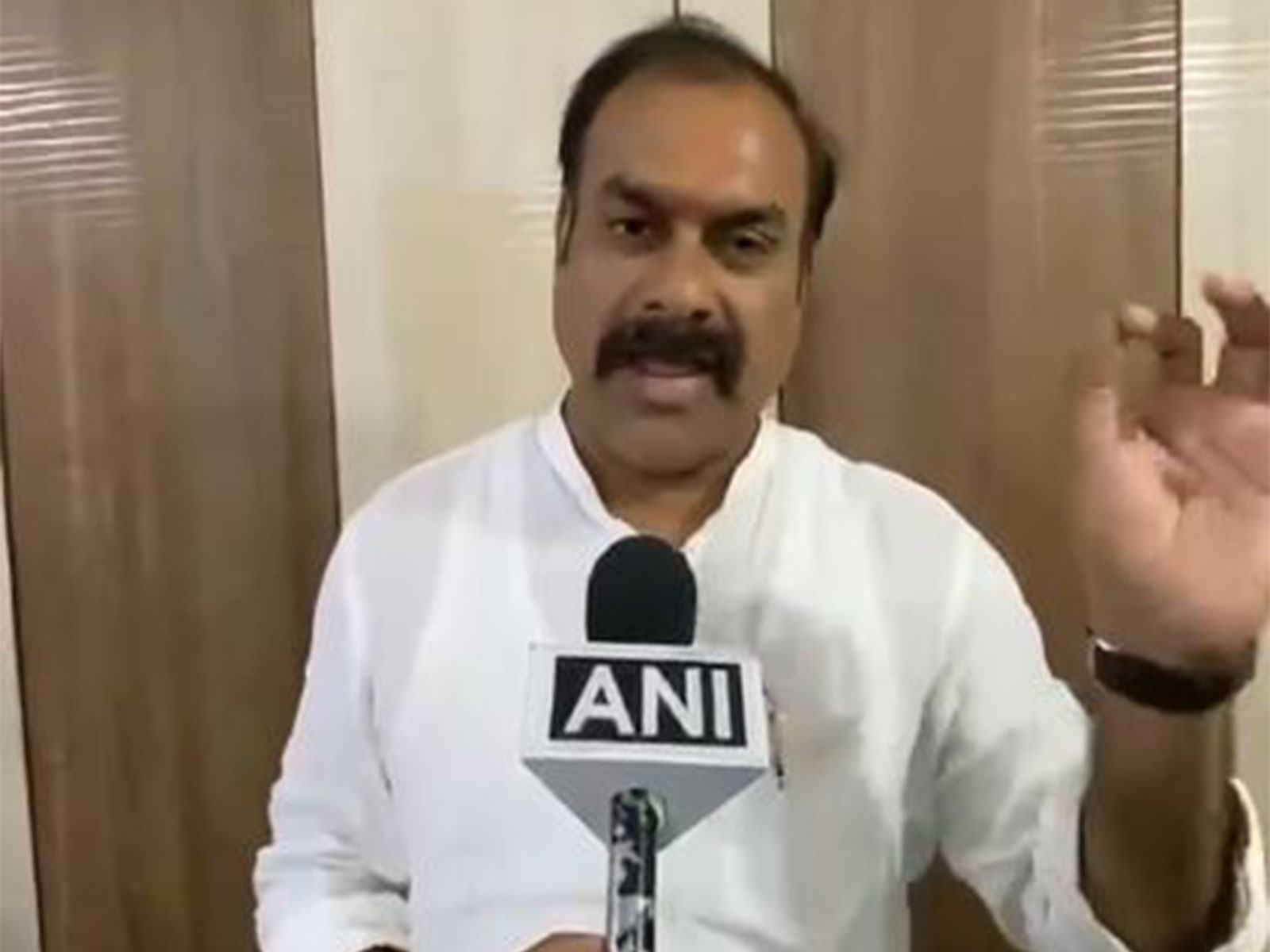 Bharat Rashtra Samithi (BRS) leader Ravula Sridhar (File Photo/ANI)