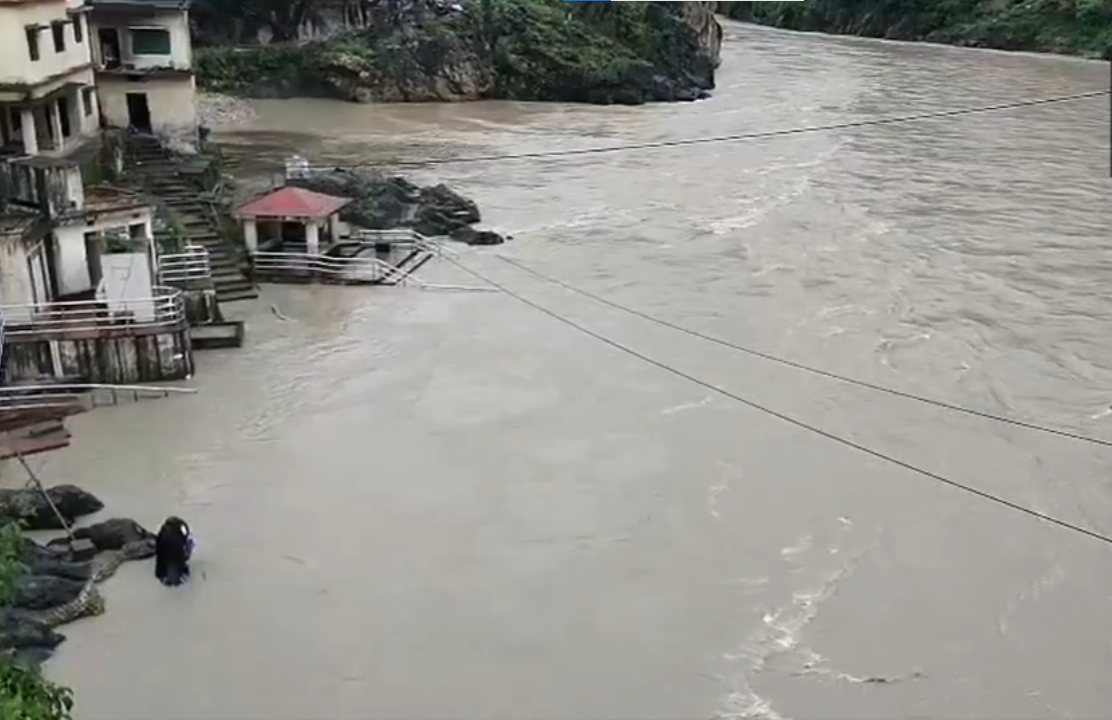 Uttarakhand: Alaknanda, Mandakini in spate amid heavy rain; remain below&hellip;