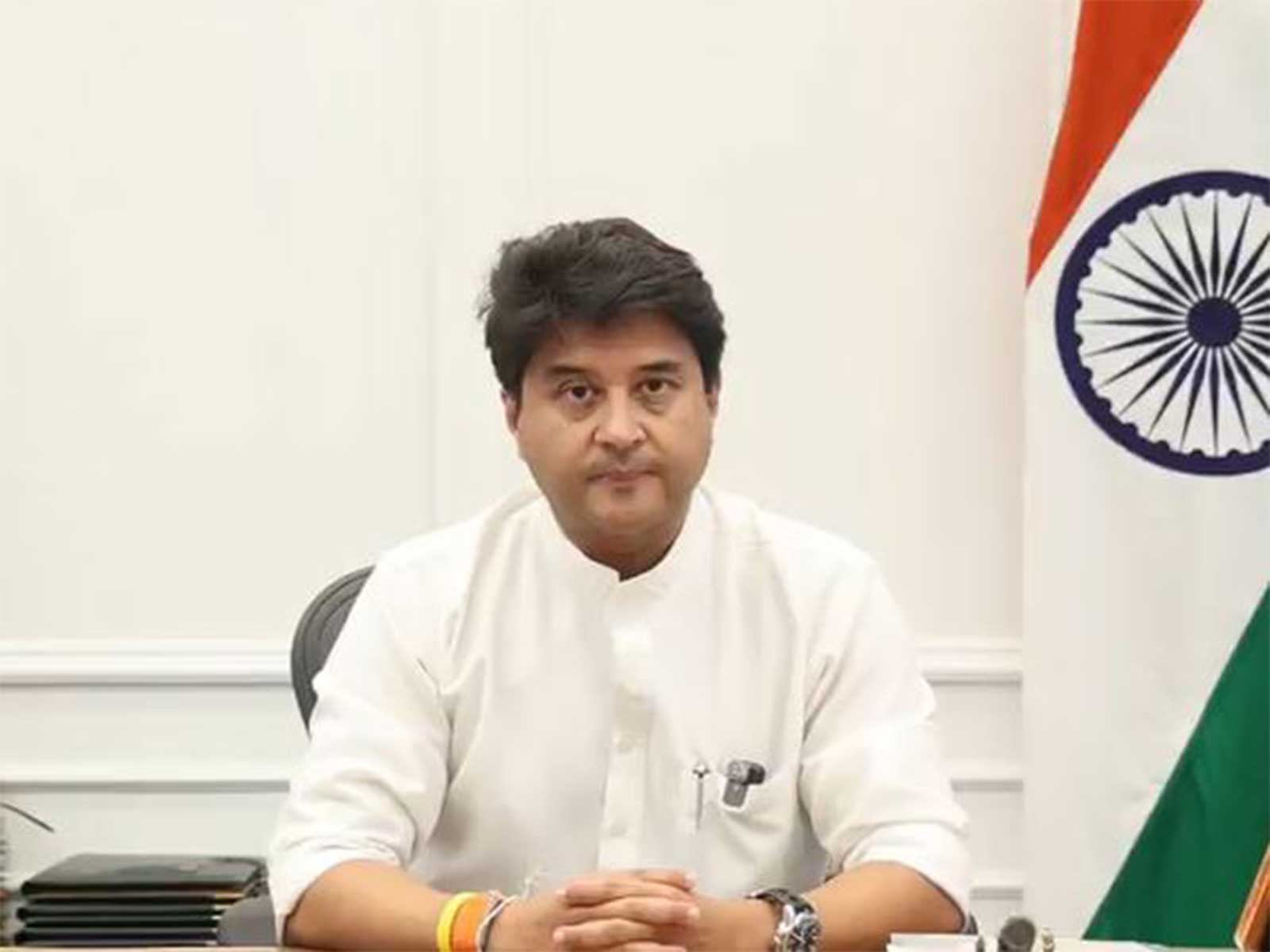 Union Minister Jyotiraditya Scindia (Photo/ Office of Jyotiraditya Scindia)