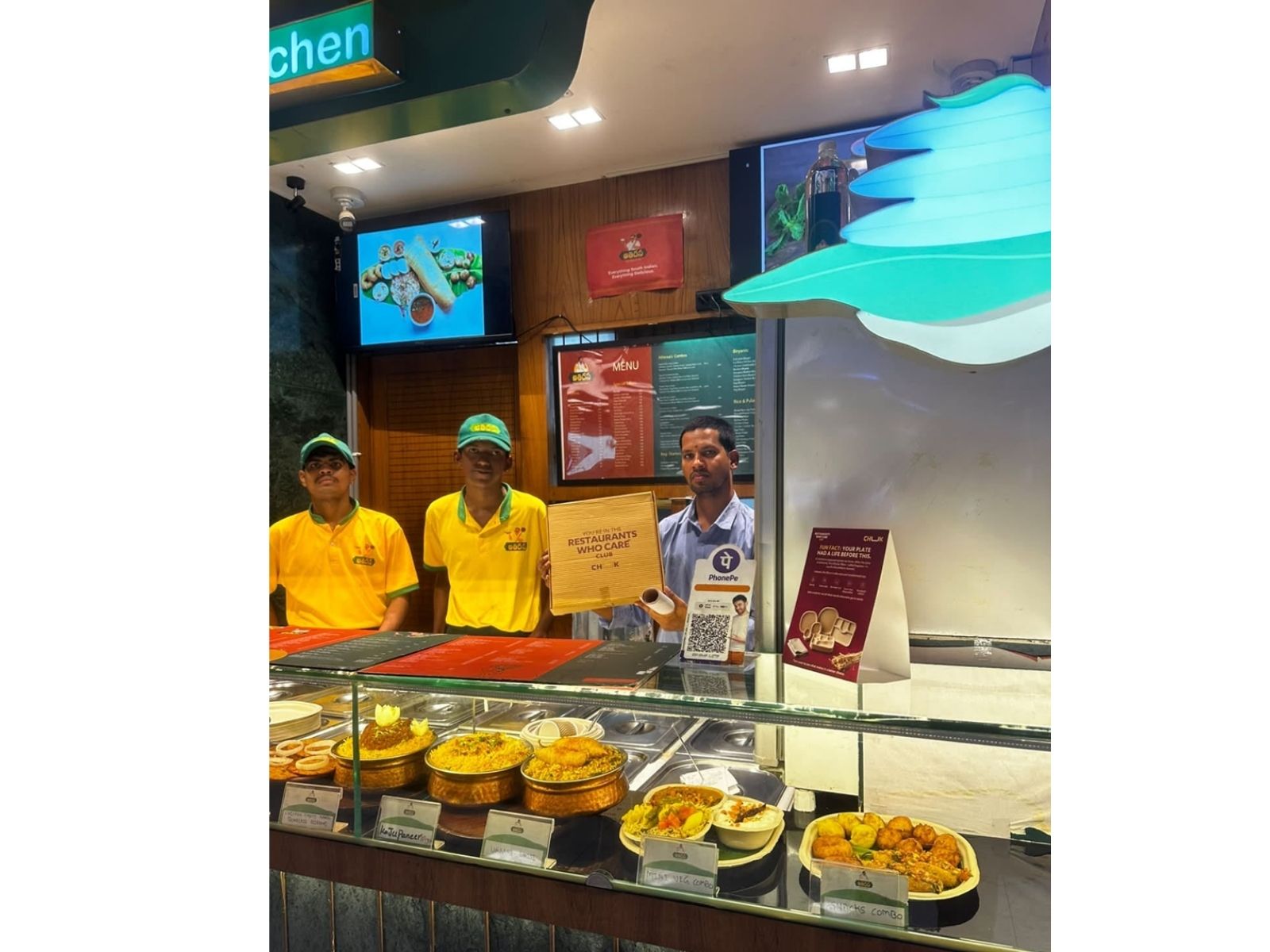 South Indian Kitchen join the Restaurants Who Care Club