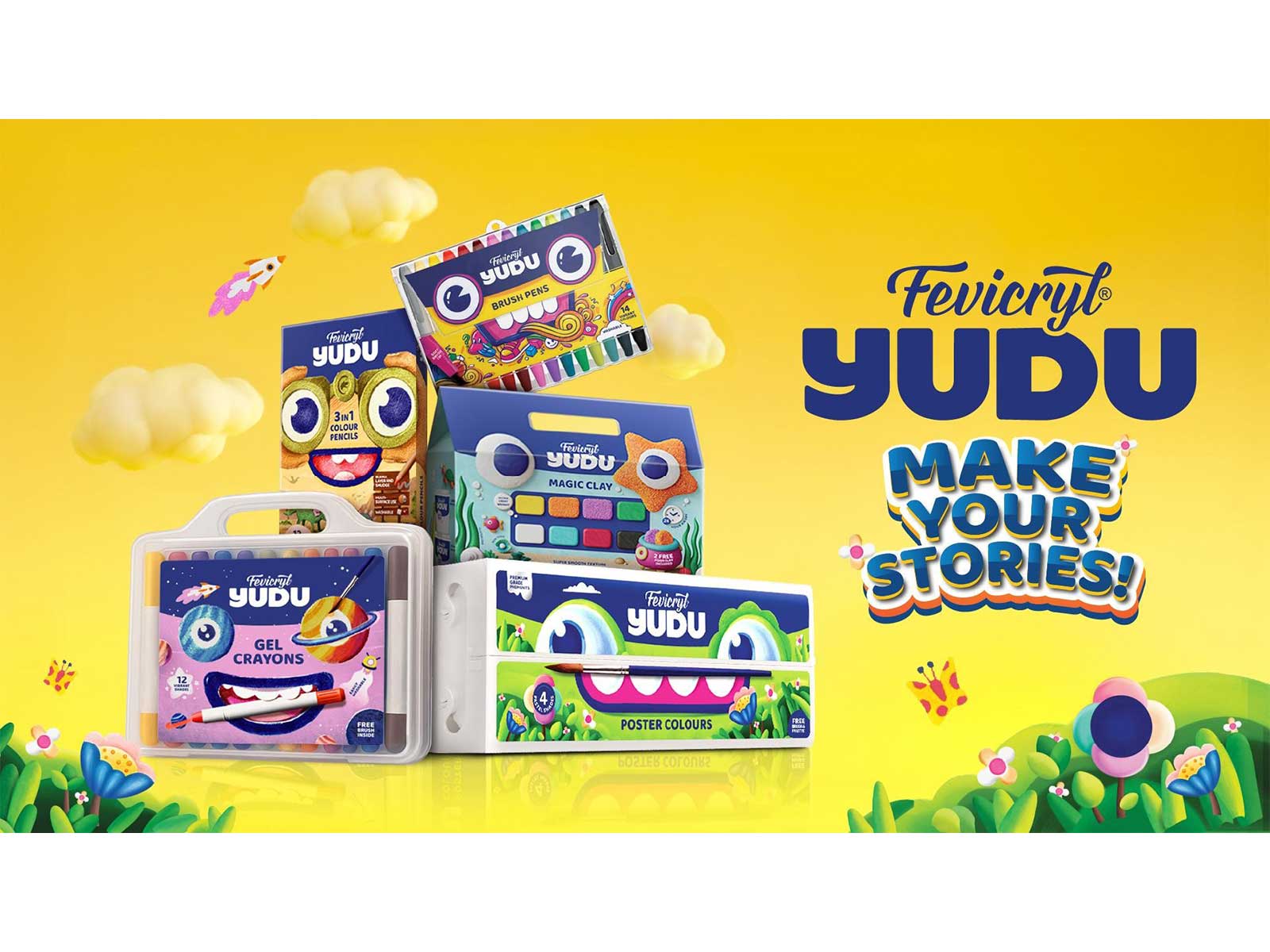 Pidilite’s Fevicryl Launches Children’s Art Range ‘Fevicryl YUDU’