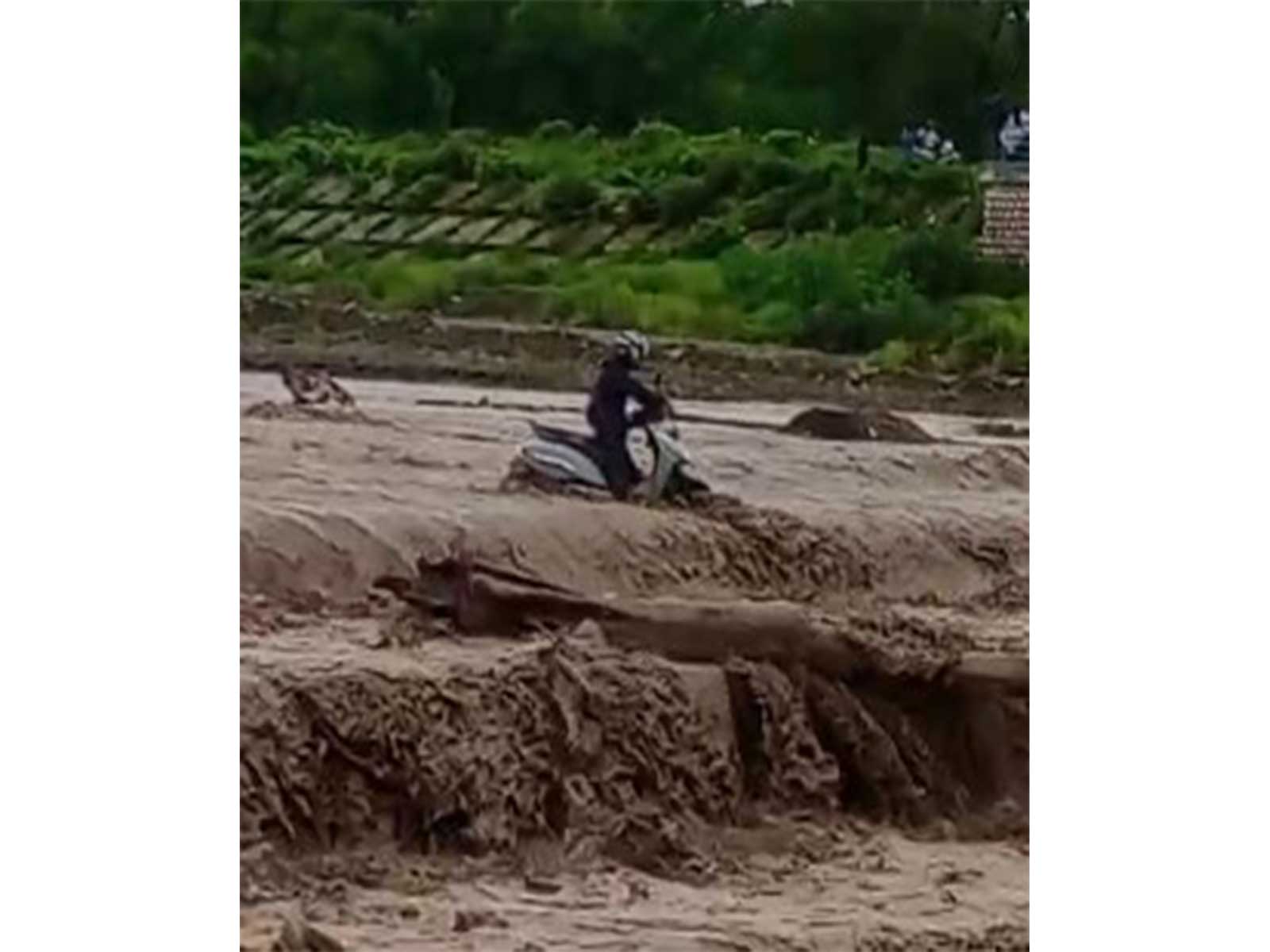 Bin River water level rise (Photo/ANI)