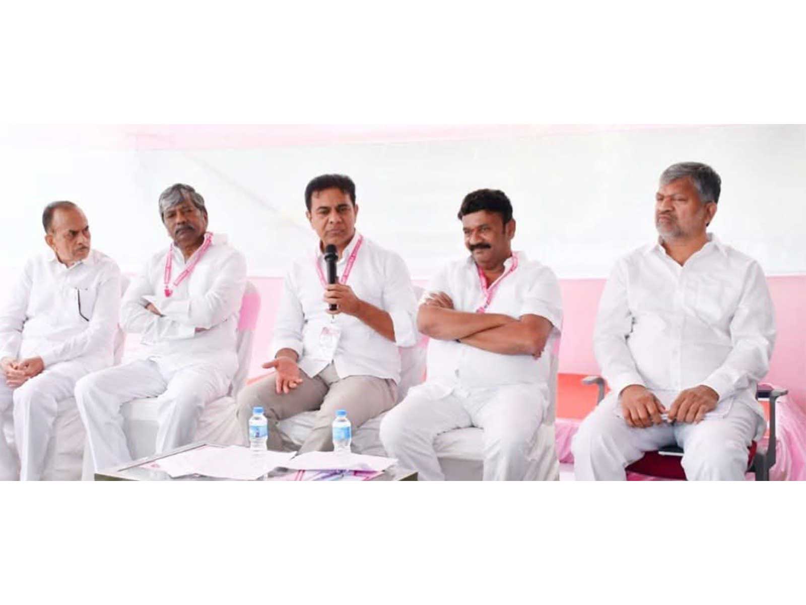 Bharat Rashtra Samithi (BRS) Working President KT Rama Rao (Photo/BRS Party)