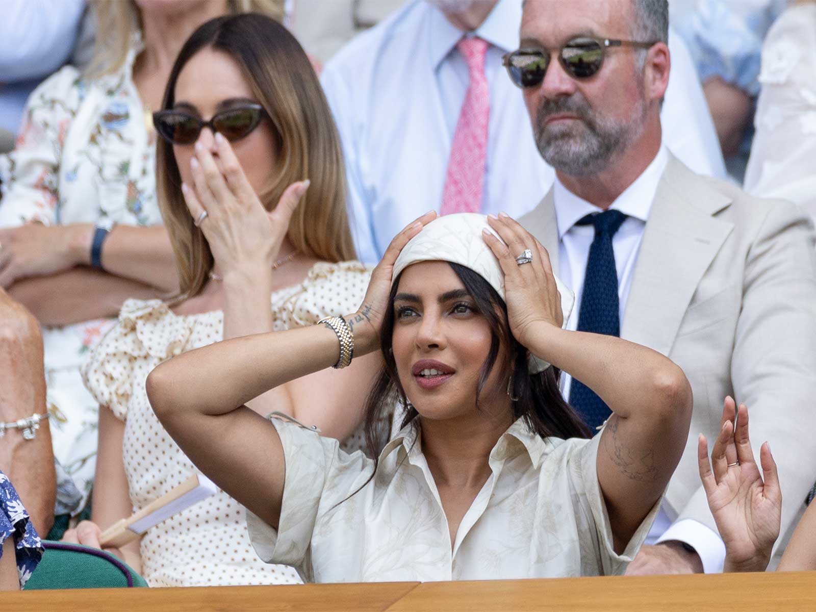 Actor Priyanka Chopra (Image source: Wimbledon) Actor Priyanka Chopra (Image source: Wimbledon)
